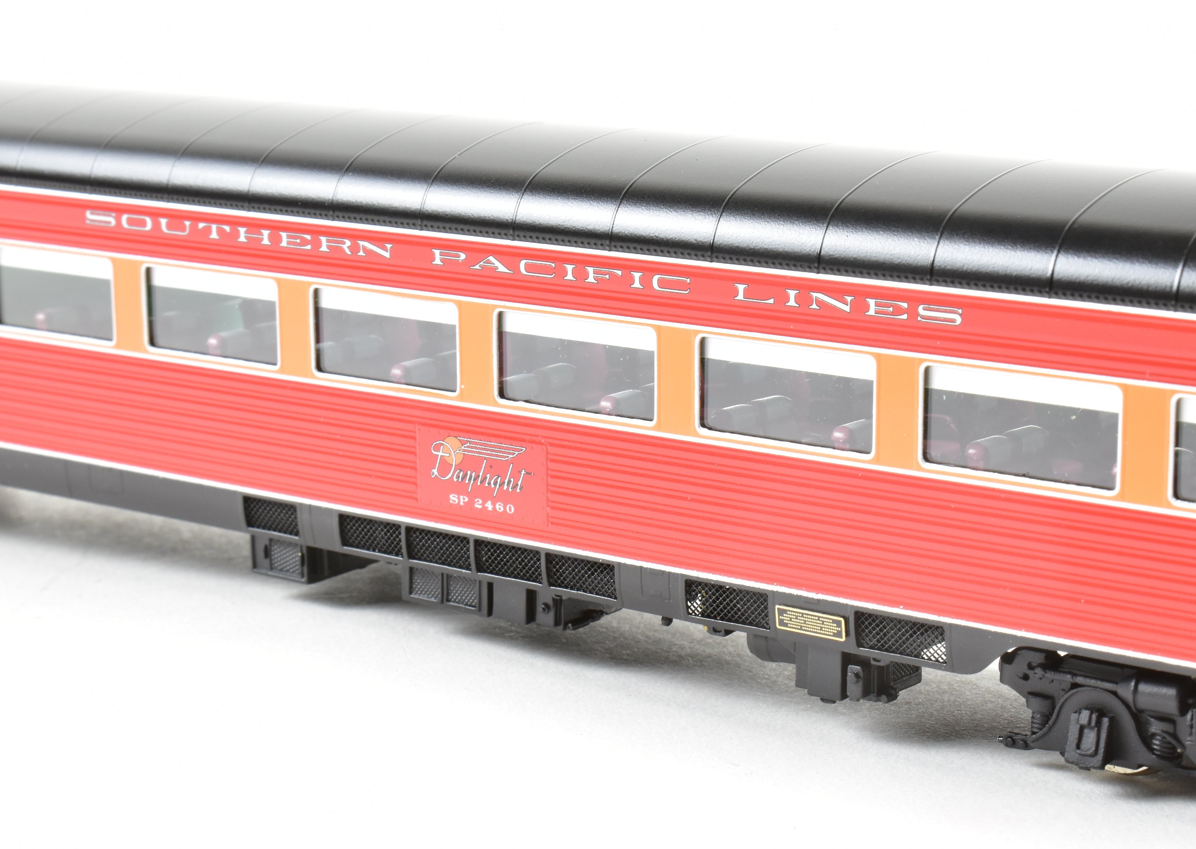 High - Quality HO Scale Brass Model Train CON CIL - Challenger Imports SP - Southern Pacific 1941 Morning Daylight 16 - Car Complete Full Train Set Along with 10 - Car Set and Two 3 - Car Add - On Sets FP