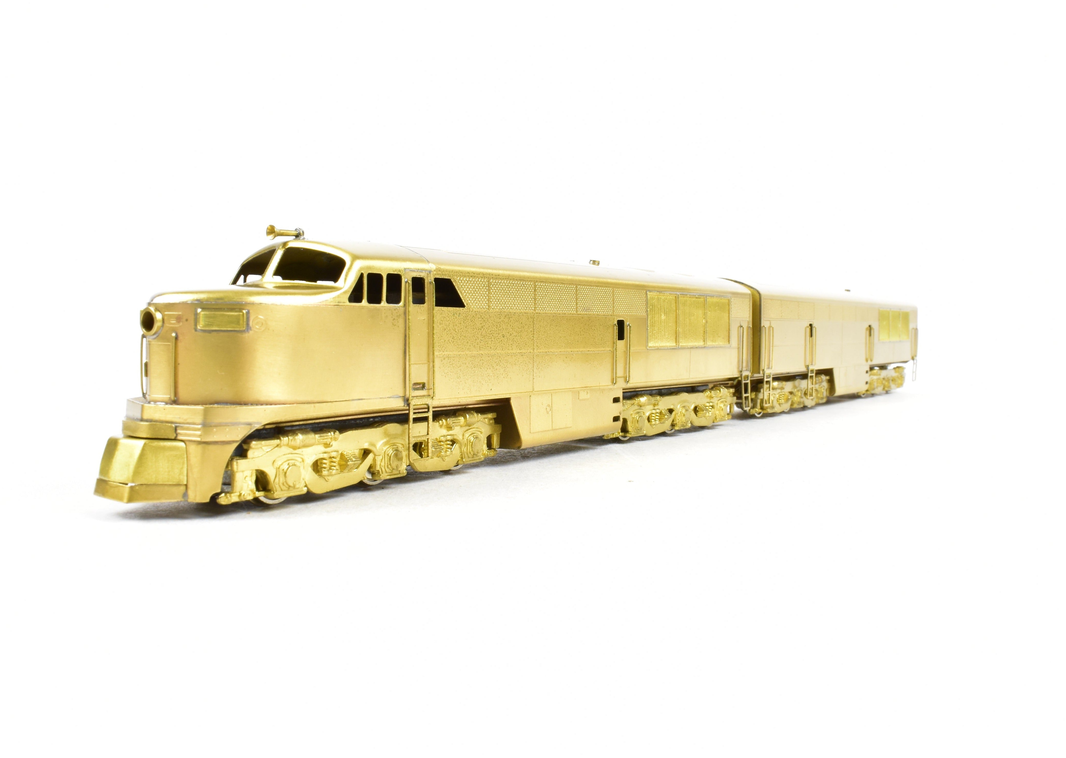 HO Scale Brass Red Ball FM 2000 HP A/B Set with Can Motor Upgrade