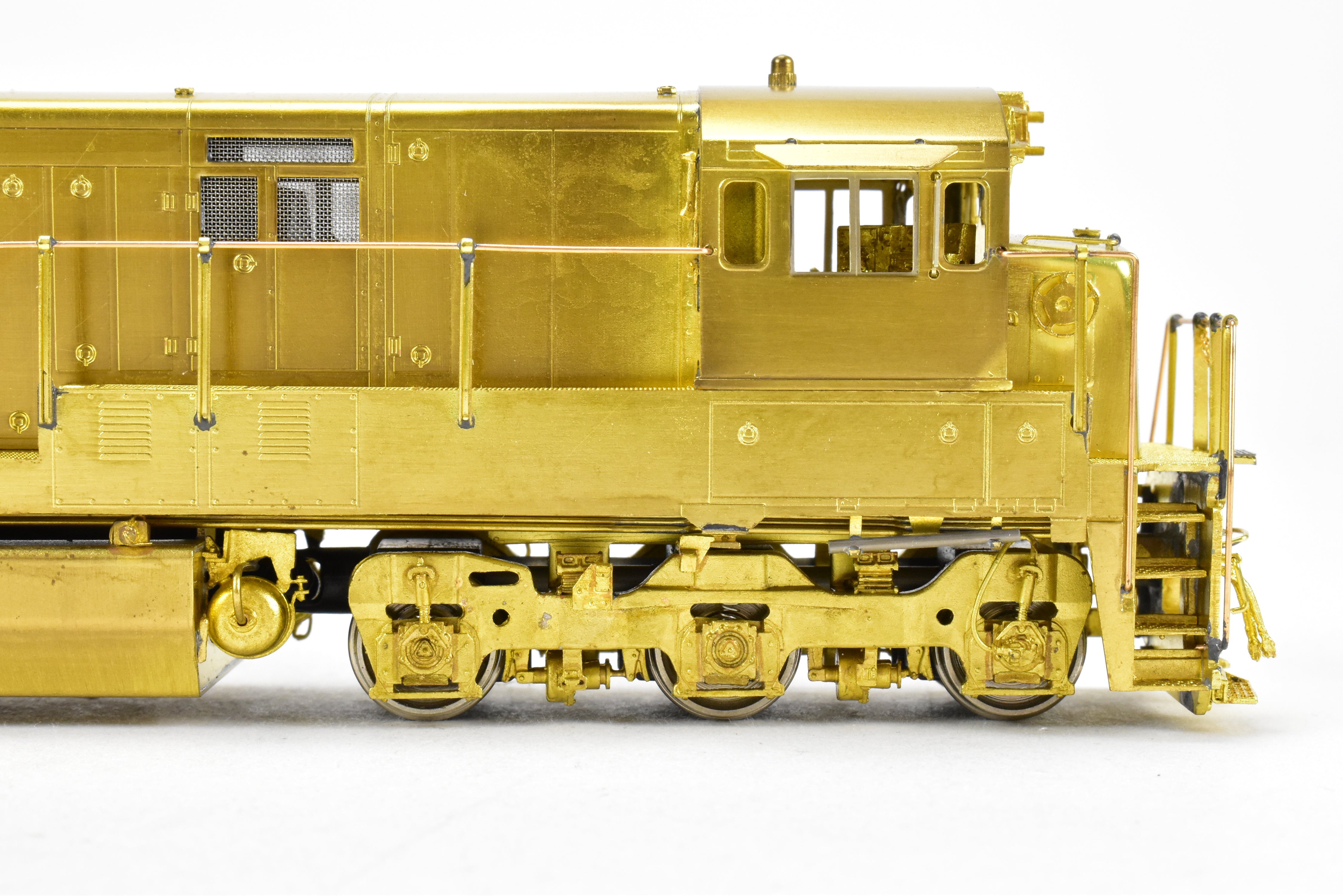 HO Scale Brass GE U-28C (Late Version) Model Trains by Overland Models, Inc. for Various Railroads