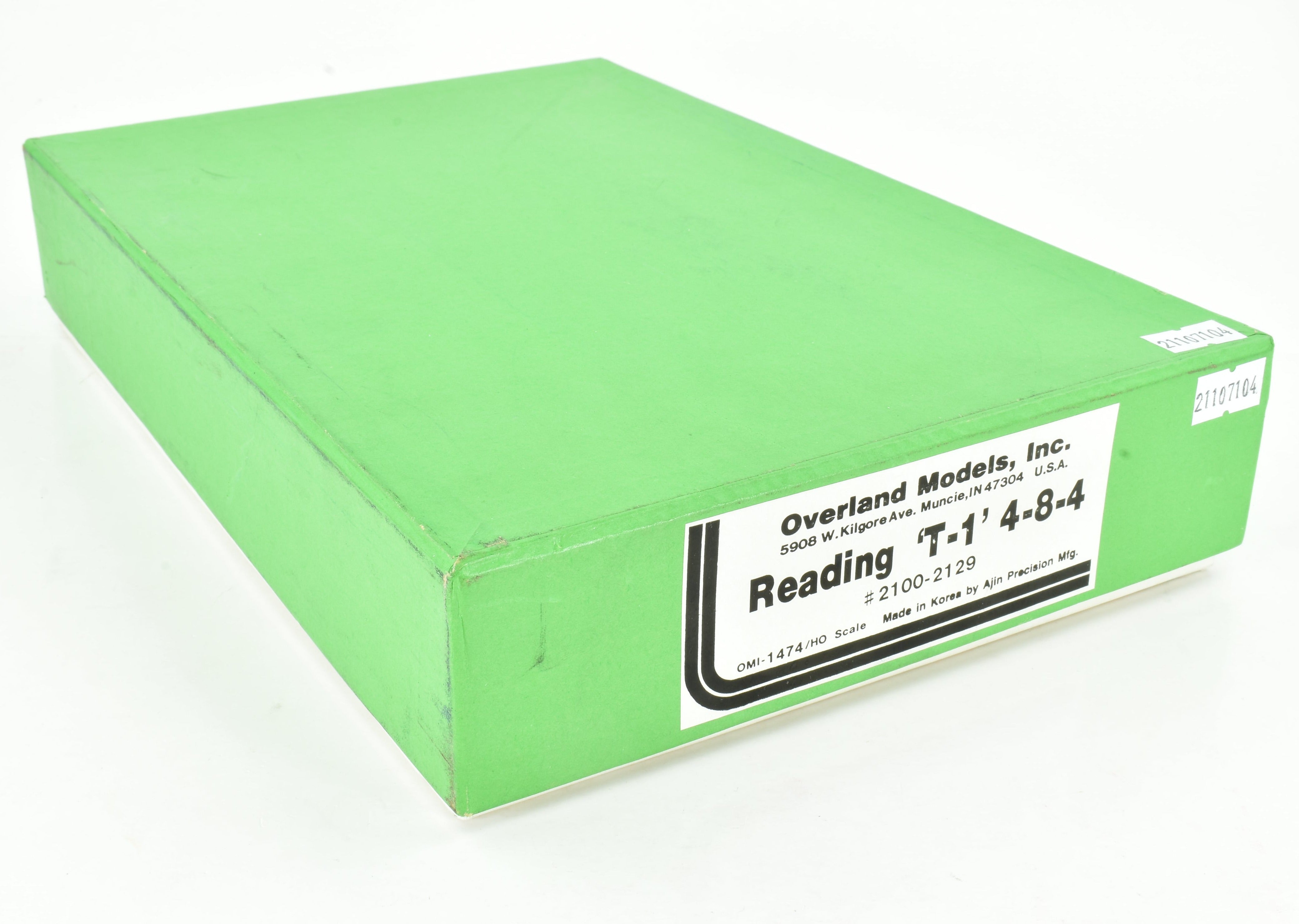 Brand New HO Brass OMI - Overland Models Reading T-1 4-8-4 Nos. 2100 - 2129