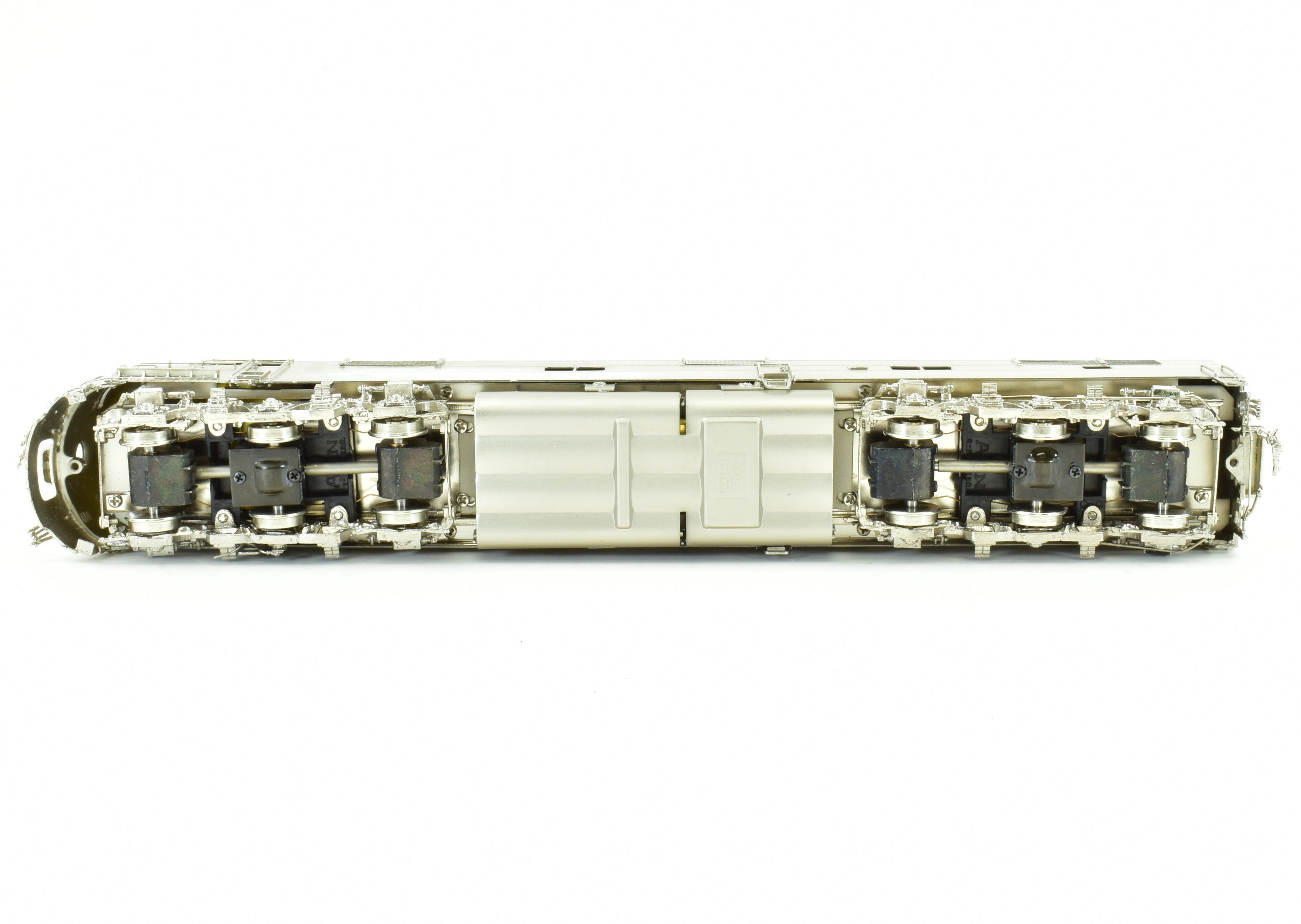 HO Scale Brass Model Train - Overland Models, Inc. CB&Q - Burlington Route EMD E7A Factory Plated Locomotive from 1966 Era