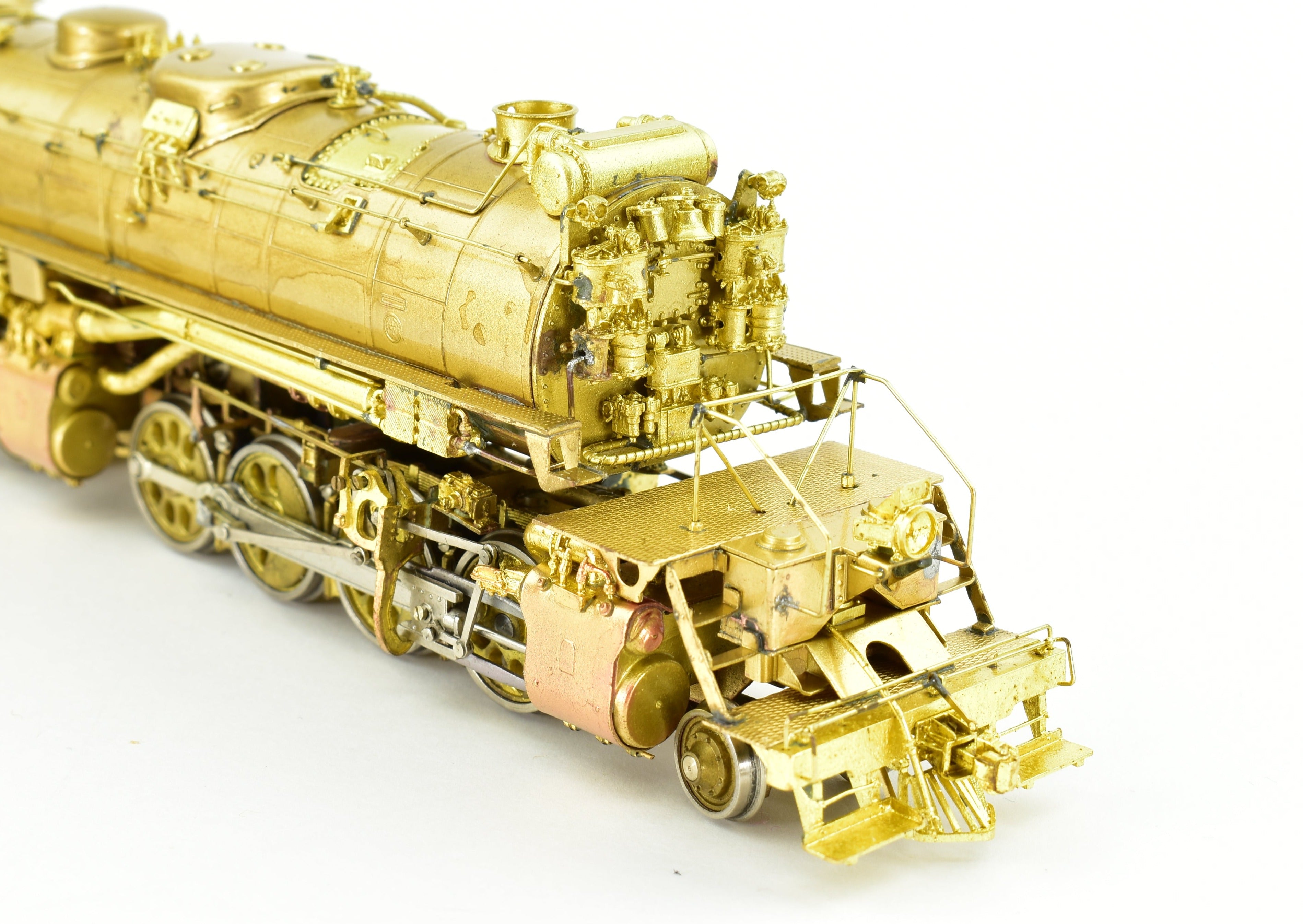 HO Scale Brass Model Train - Westside Model Co. DM&IR - Duluth, Missabe, & Iron Range 2-8-8-4 Yellowstone M-4 Steam Locomotive with Caboose
