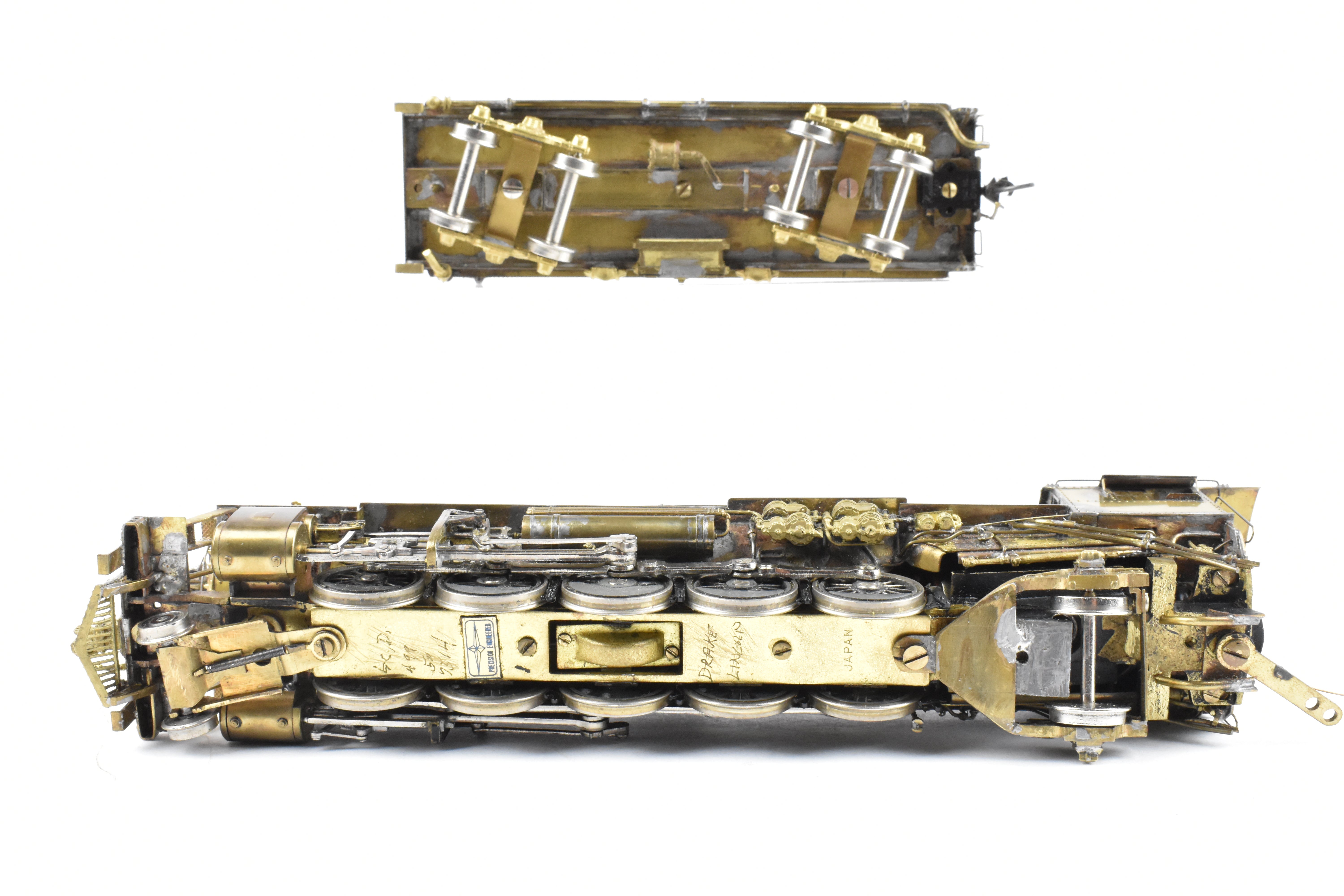 HO Scale Brass Model Train - Missouri Pacific 2-10-2 No. 1701 Scratch Built by Joe G. Collias