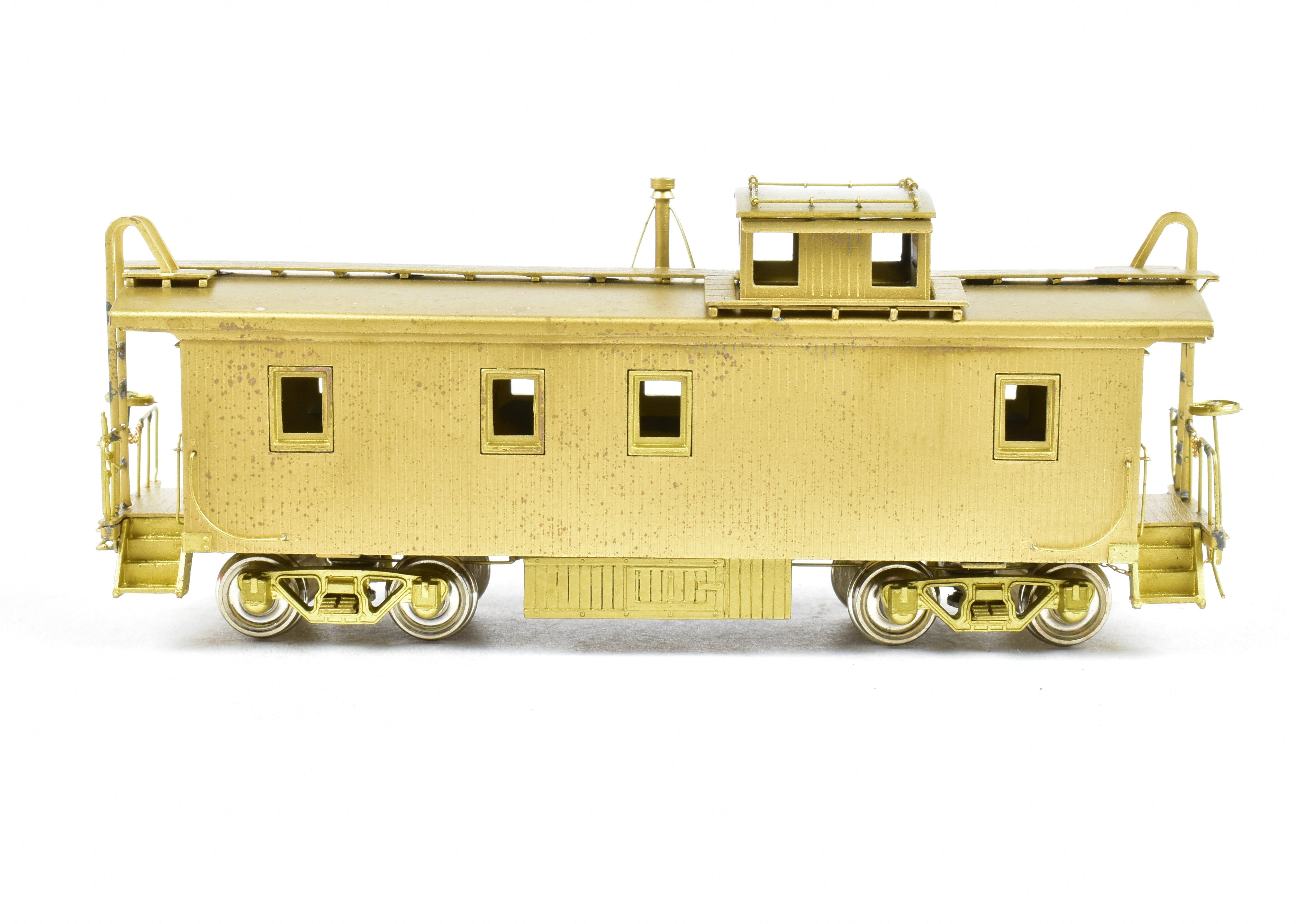 HO Scale Brass PSC Precision Southern Pacific C - 30 - 1 Wooden Cupola Caboose