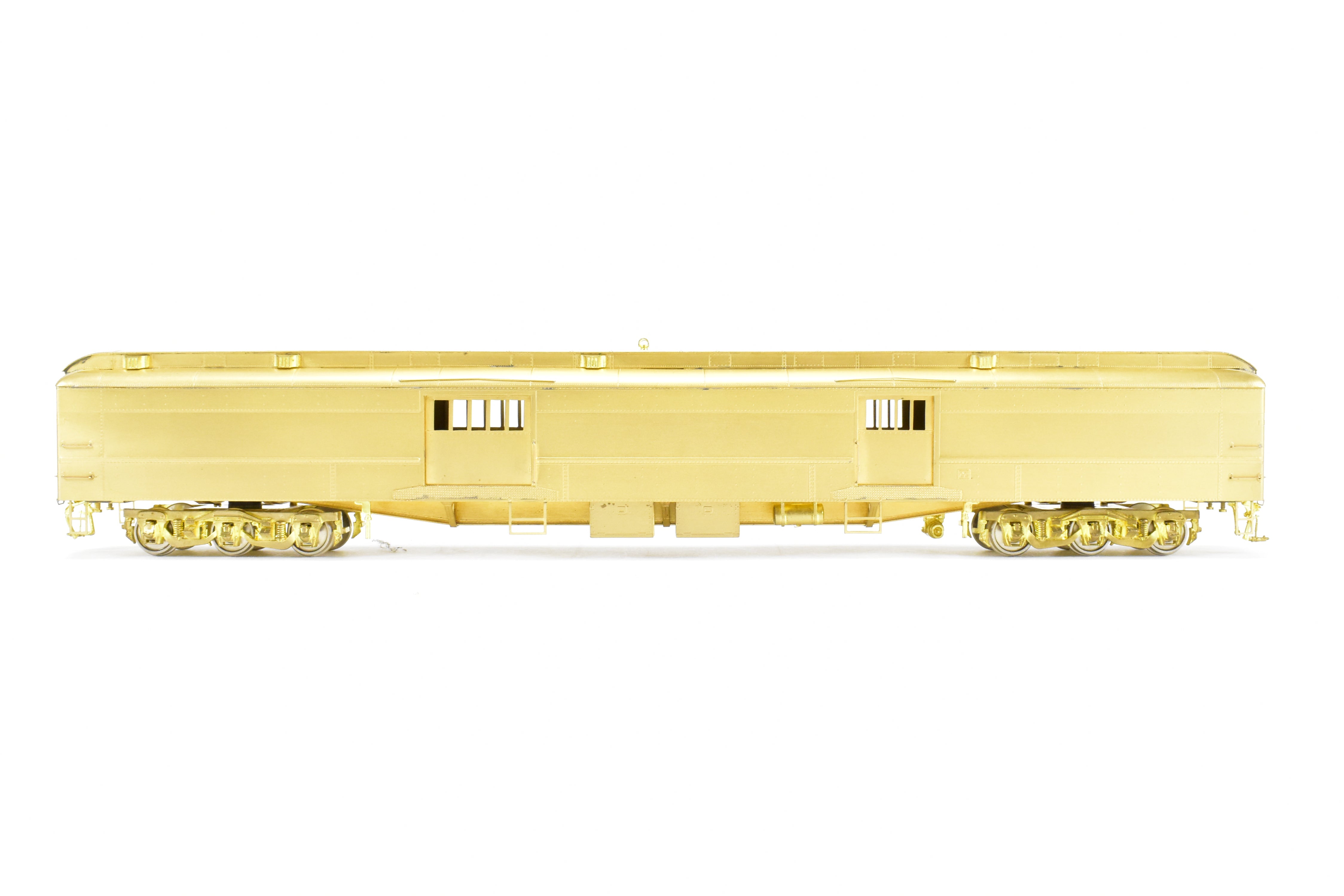 HO Scale Brass Cascade Models Great Northern (GN) Baggage Car Original Version with Square Ends and Wood Doors, Model Numbers #475 - #486