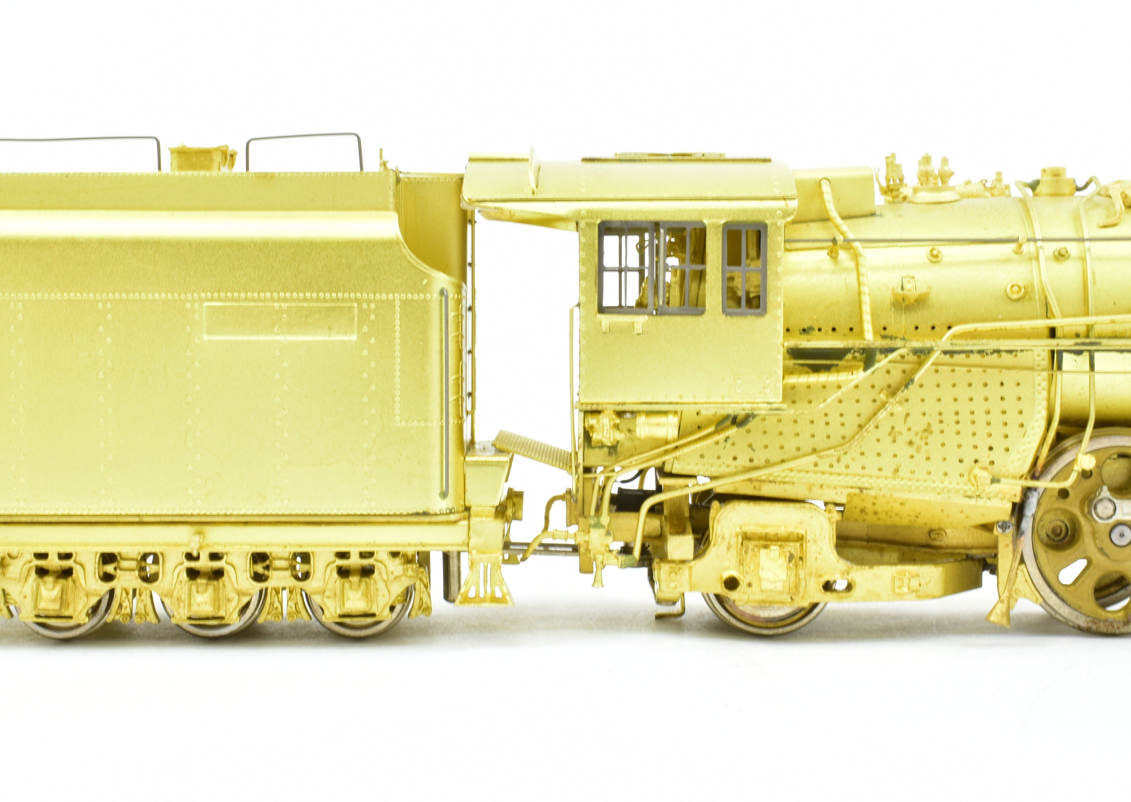 HO Scale Brass Model Train - Overland Models C&NW Chicago & North Western E2a 4-6-2 Pacific Locomotive Replica