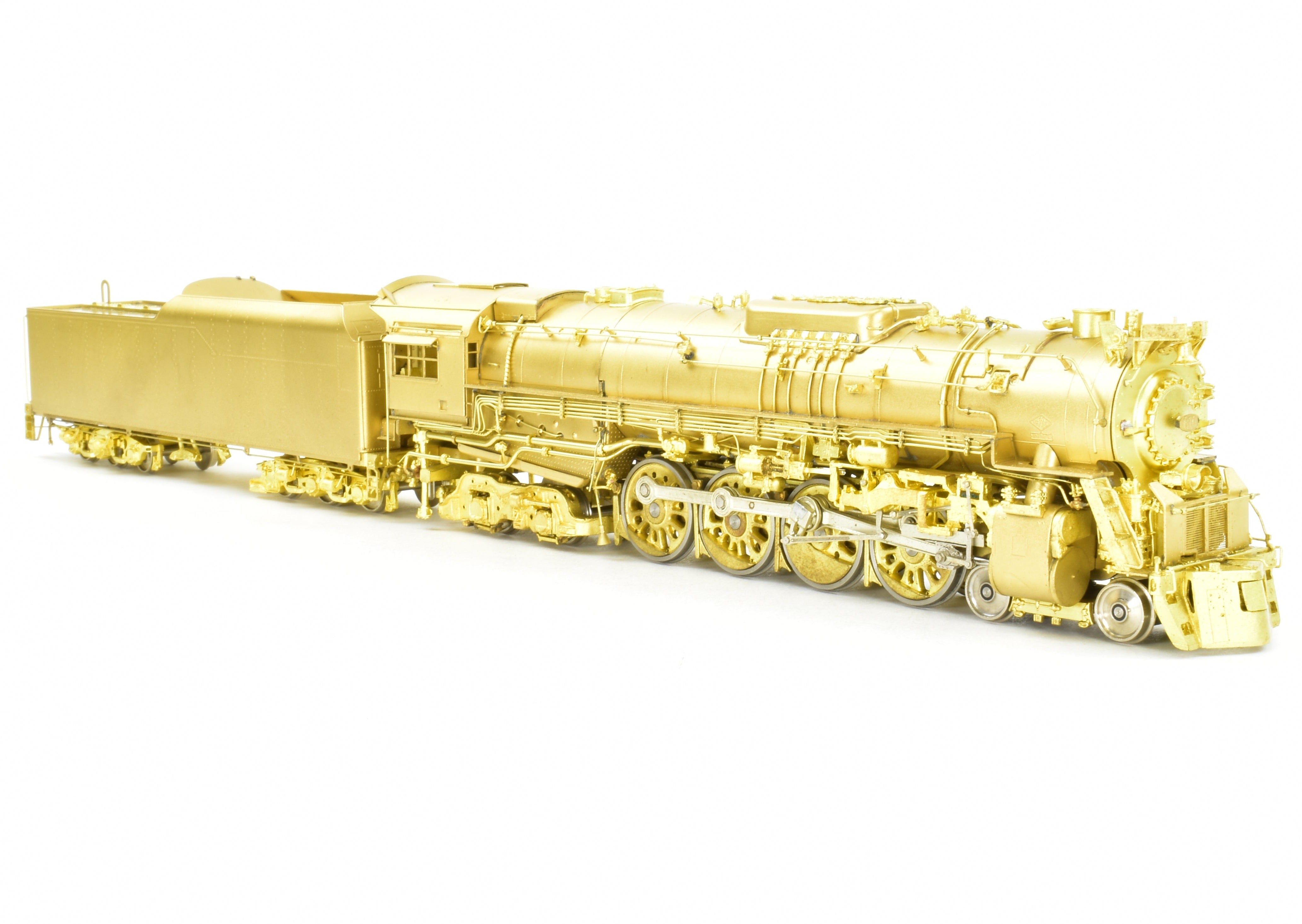 HO Scale Brass Key Imports Chesapeake & Ohio J - 3a 610 Class 4 - 8 - 4 Steam Locomotive Model in Greenbrier Color