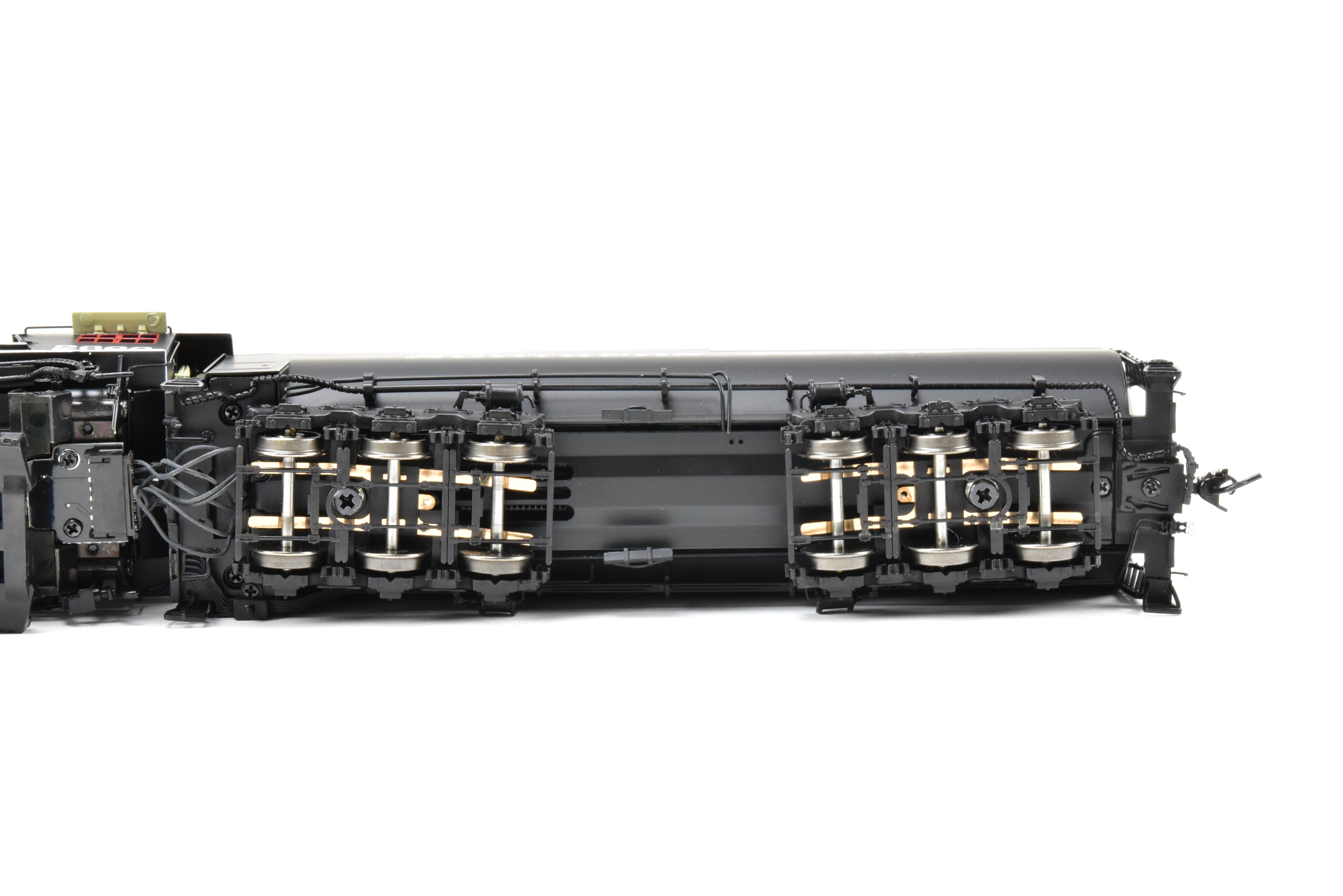 HO Scale Brass Hybrid Model Train by BLI - Broadway Limited Imports, NP - Northern Pacific A - 3 4 - 8 - 4 FP #2666 with Smoke and Paragon 4 Sound for Both DC and DCC Layouts