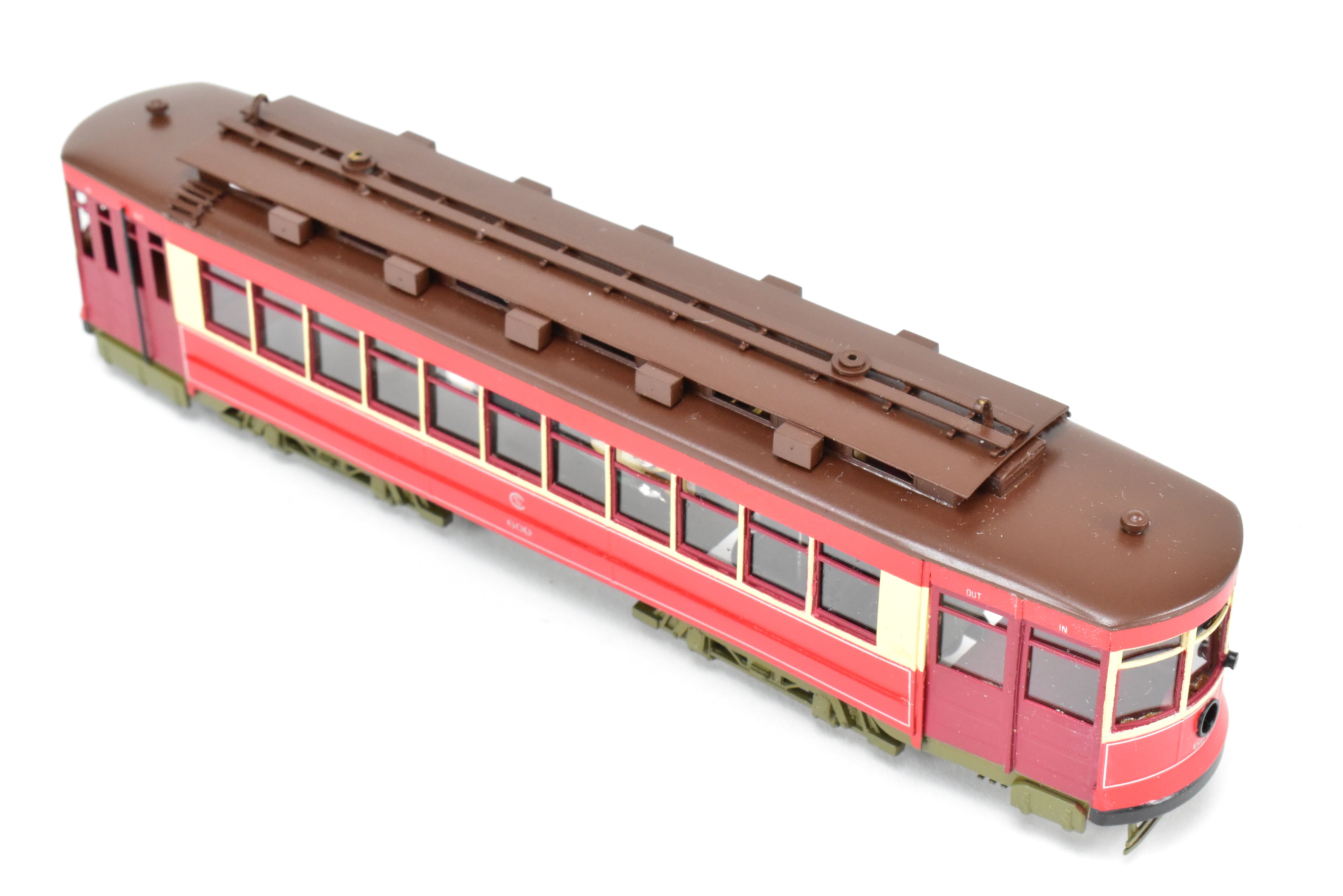 HO Scale Brass Fairfield 343 CSL Chicago Surface Lines Custom Painted Pullman Car No. 600 in REBOXX