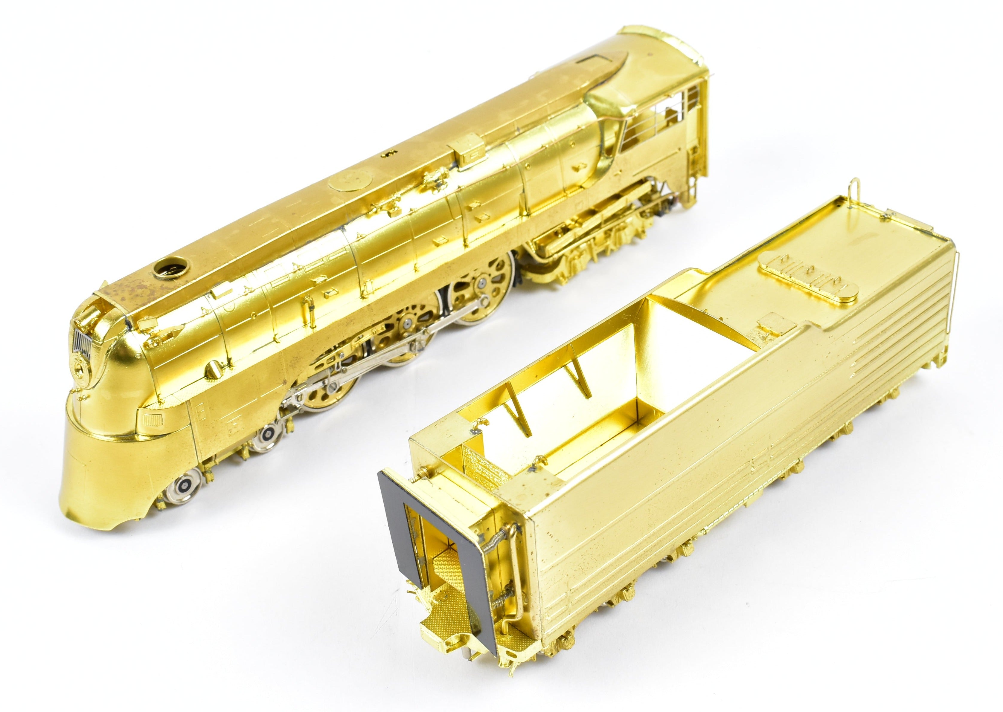 HO Scale Brass Model Train - Overland Models, Inc. MILW - Milwaukee Road F-7 4-6-4 Baltic Model in As-Is Condition