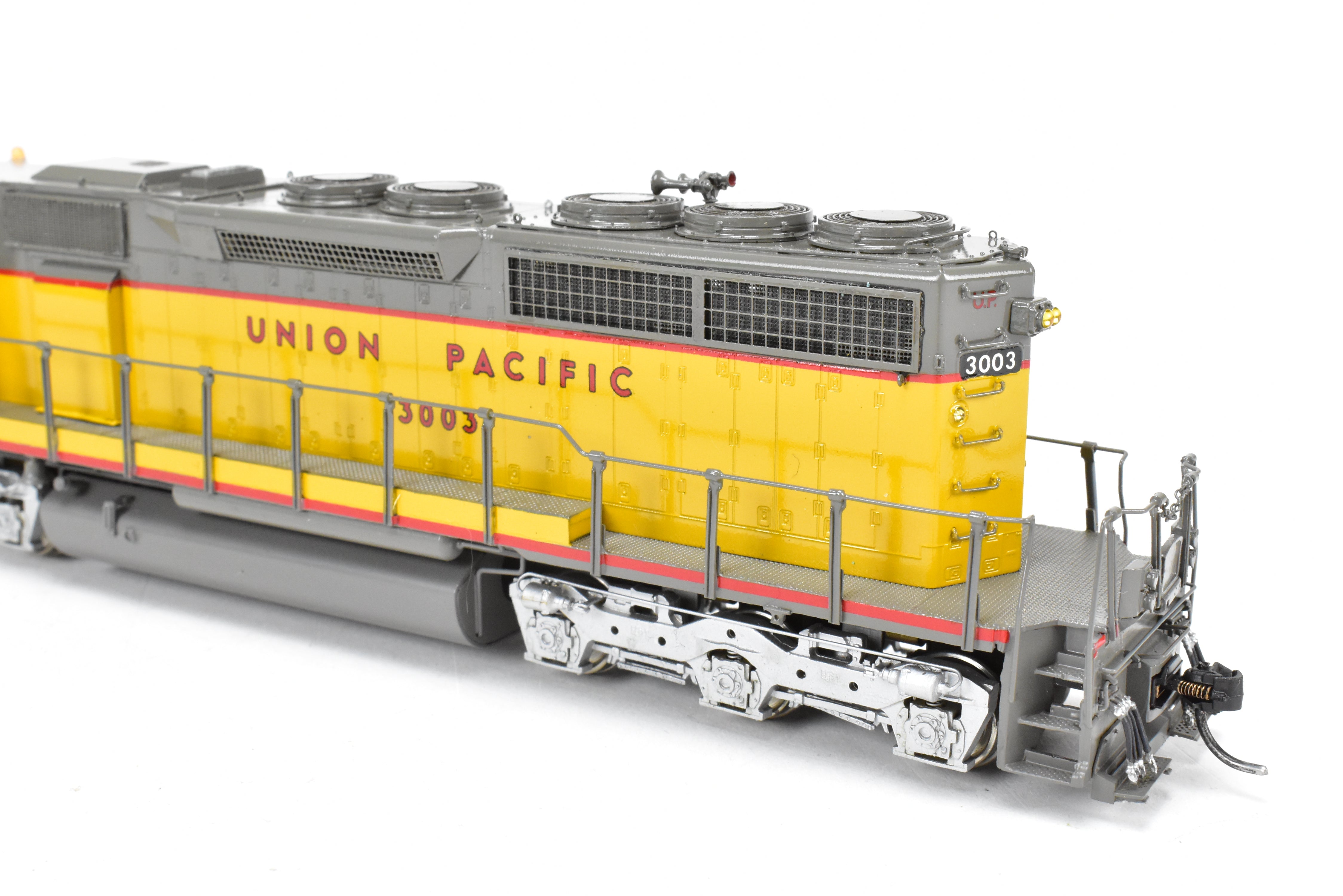 HO Scale Brass Model Train by Overland Models Inc. - Union Pacific EMD SD40 Low Nose Locomotive C/P No. 3003
