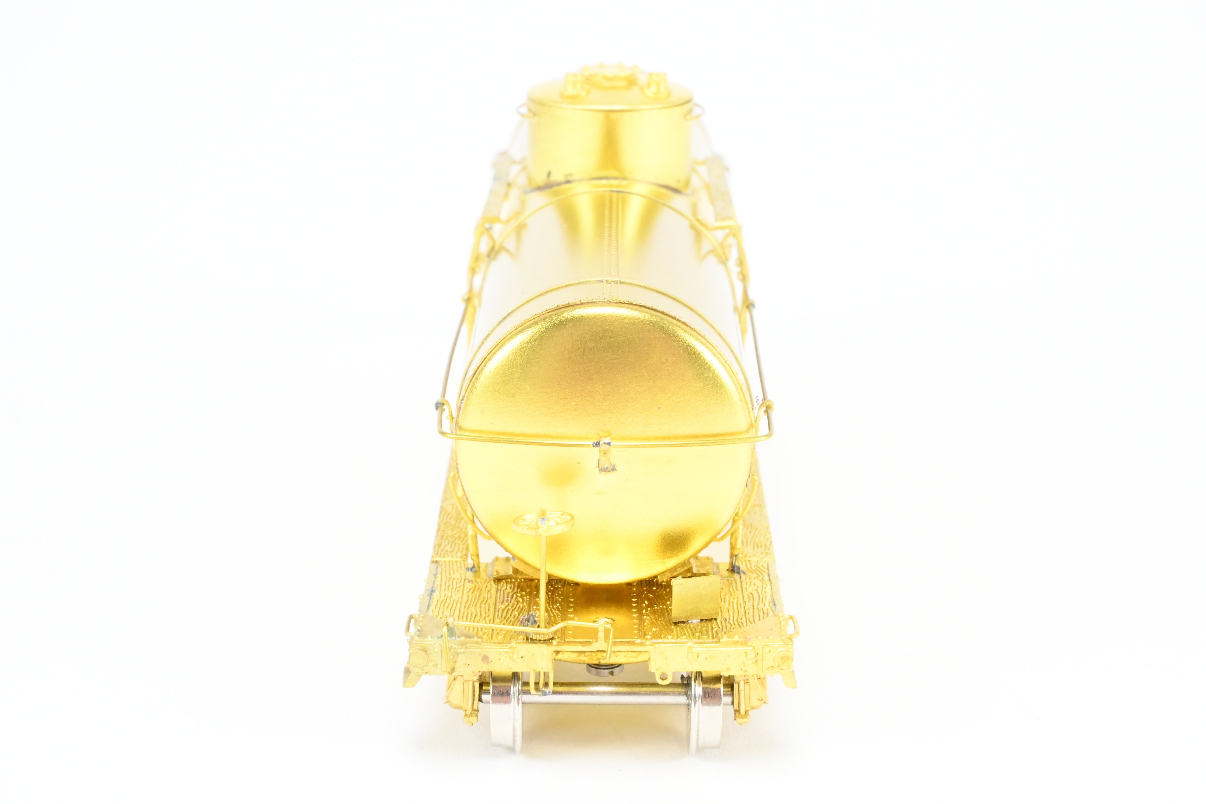 HO Scale Brass OMI - Overland Models, Inc. Union Tank Lines 10,000 Gallon Single - Dome Uninsulated Tank Car of Various Roads, Model Built in 1990s by Ajin in Korea
