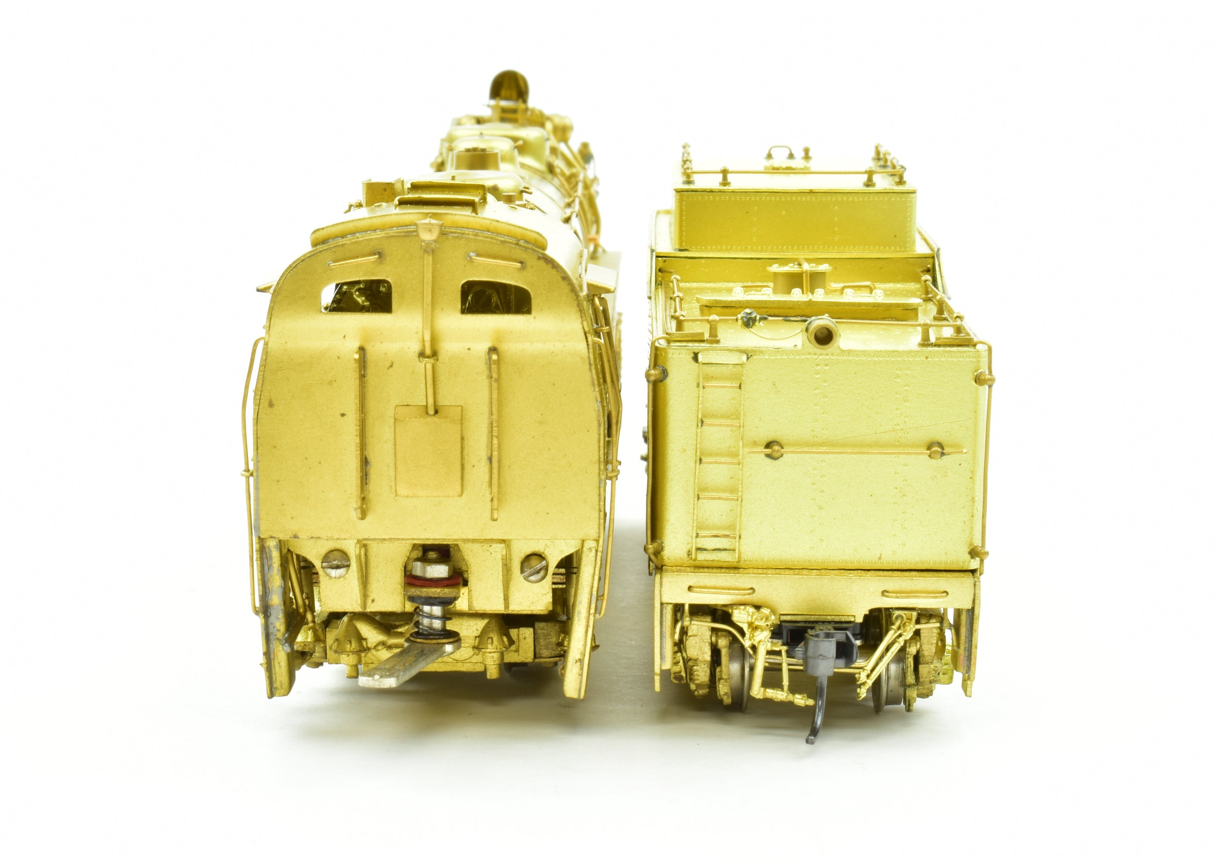 HO Scale Brass Model Train - Van Hobbies CPR Canadian Pacific Railway T-1a 2-10-4 Selkirk Locomotive