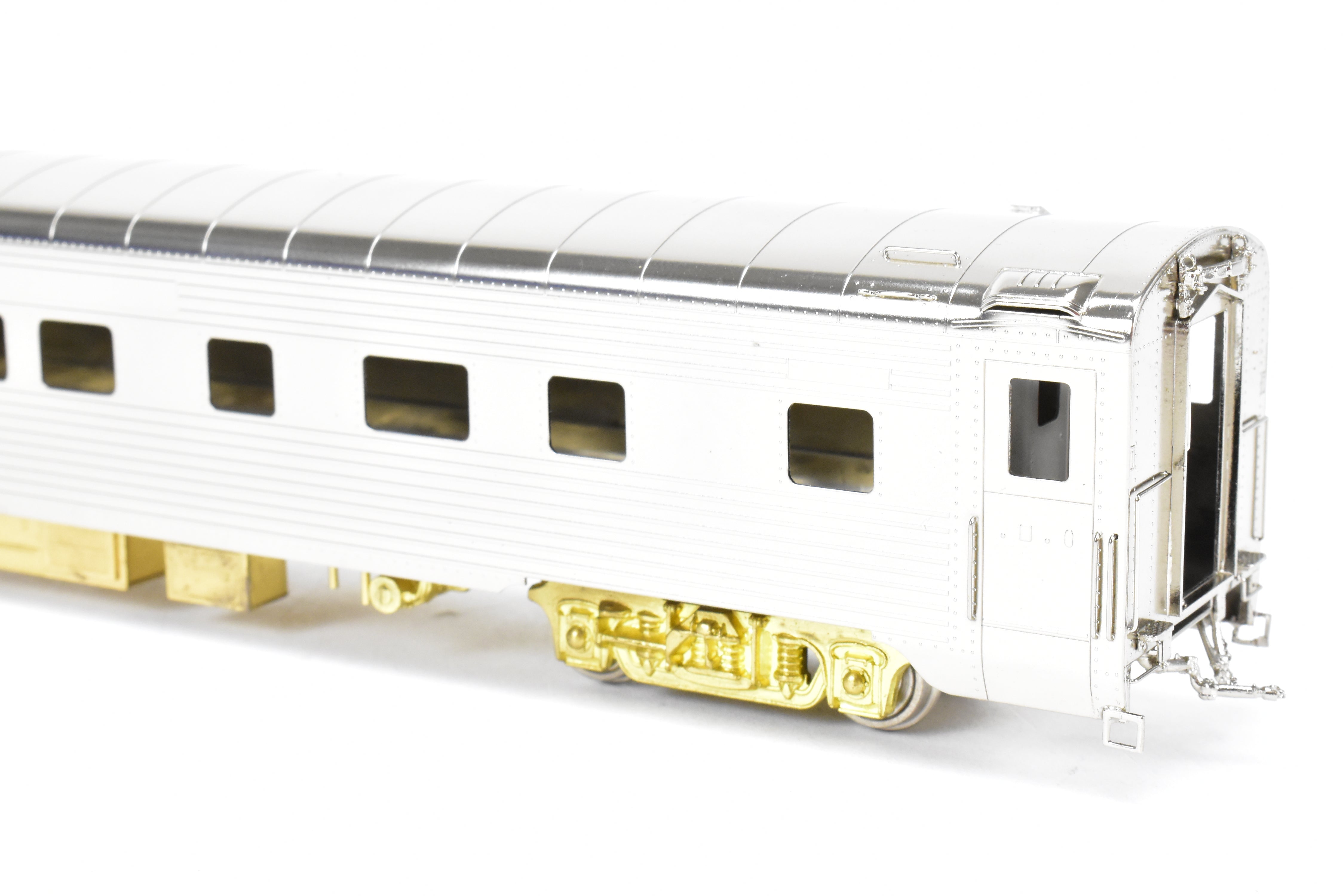 HO Scale Brass Model Train - Cascade Models AT&SF - Santa Fe ACF Regal Series 4-4-2 Sleeper with Deskirted Design