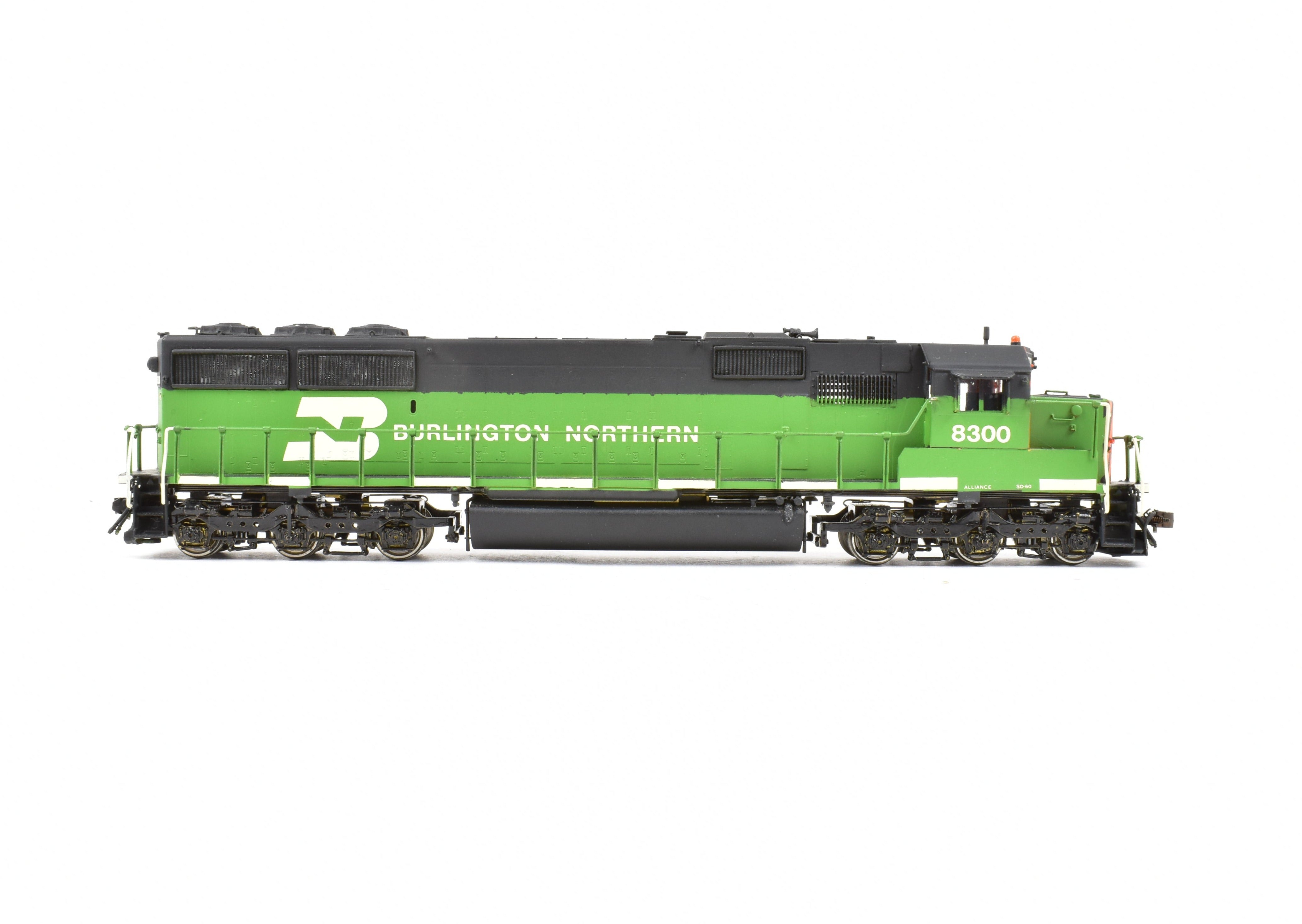 HO Scale Brass Locomotive Model - Overland Models, Inc. (OMI) Burlington Northern SD60 CP No. 8300