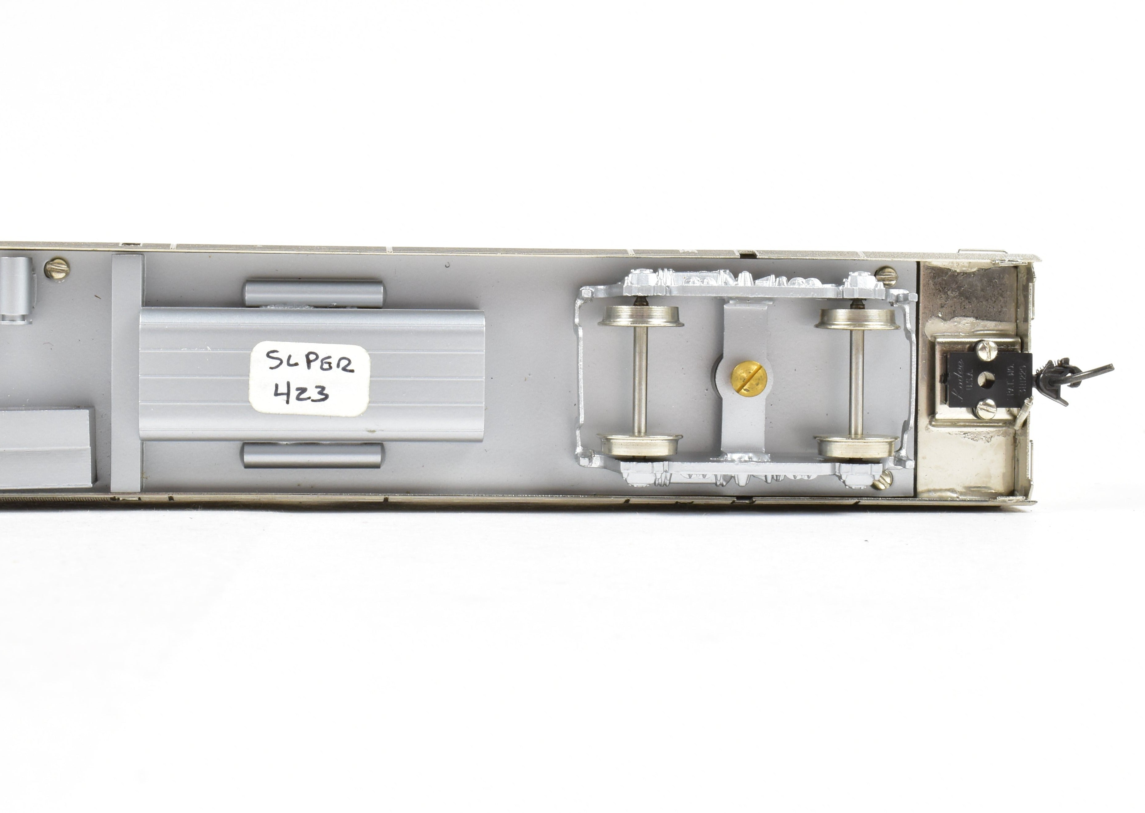 HO Scale Brass Oriental Limited CB&Q/DRGW/WP California Zephyr #423 Sleeper Car