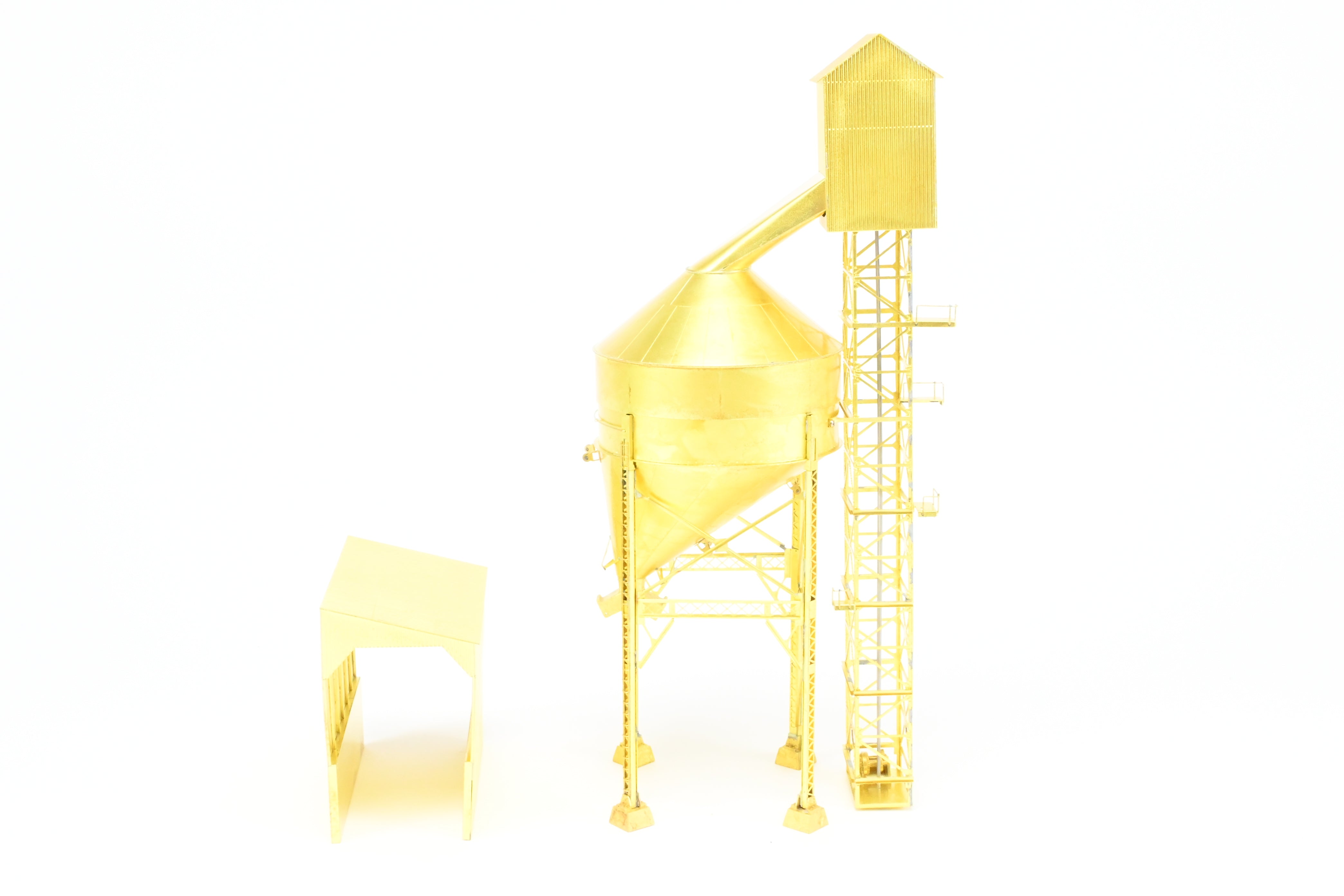 HO Brass Ogle Steel Coaling Tower by Overland Models, Inc. for Various Roads