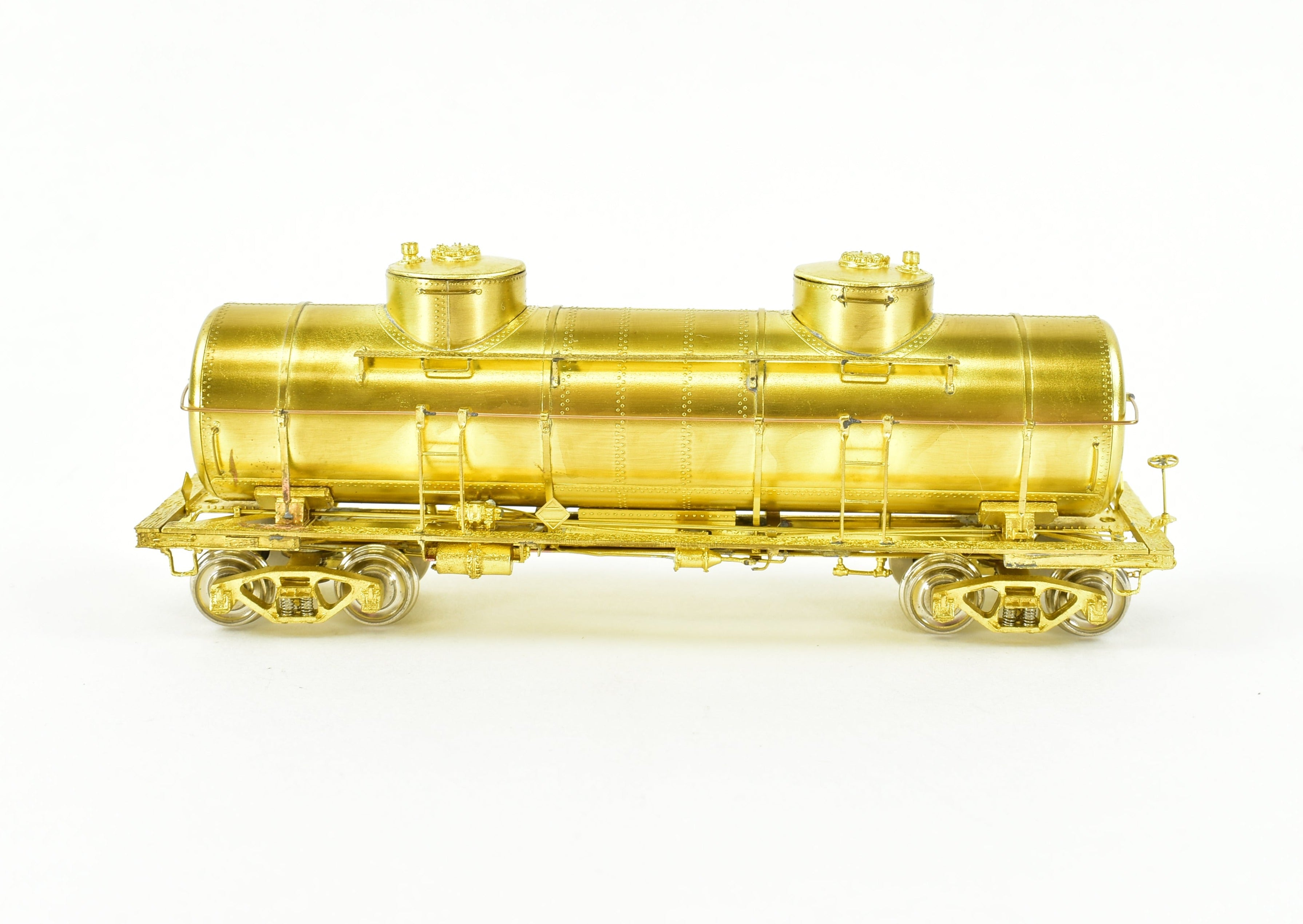 HO Scale Brass OMI - Overland Models, Inc. ACF Double Dome 8,000 Gallon Tank Car for Various Railroad Roads