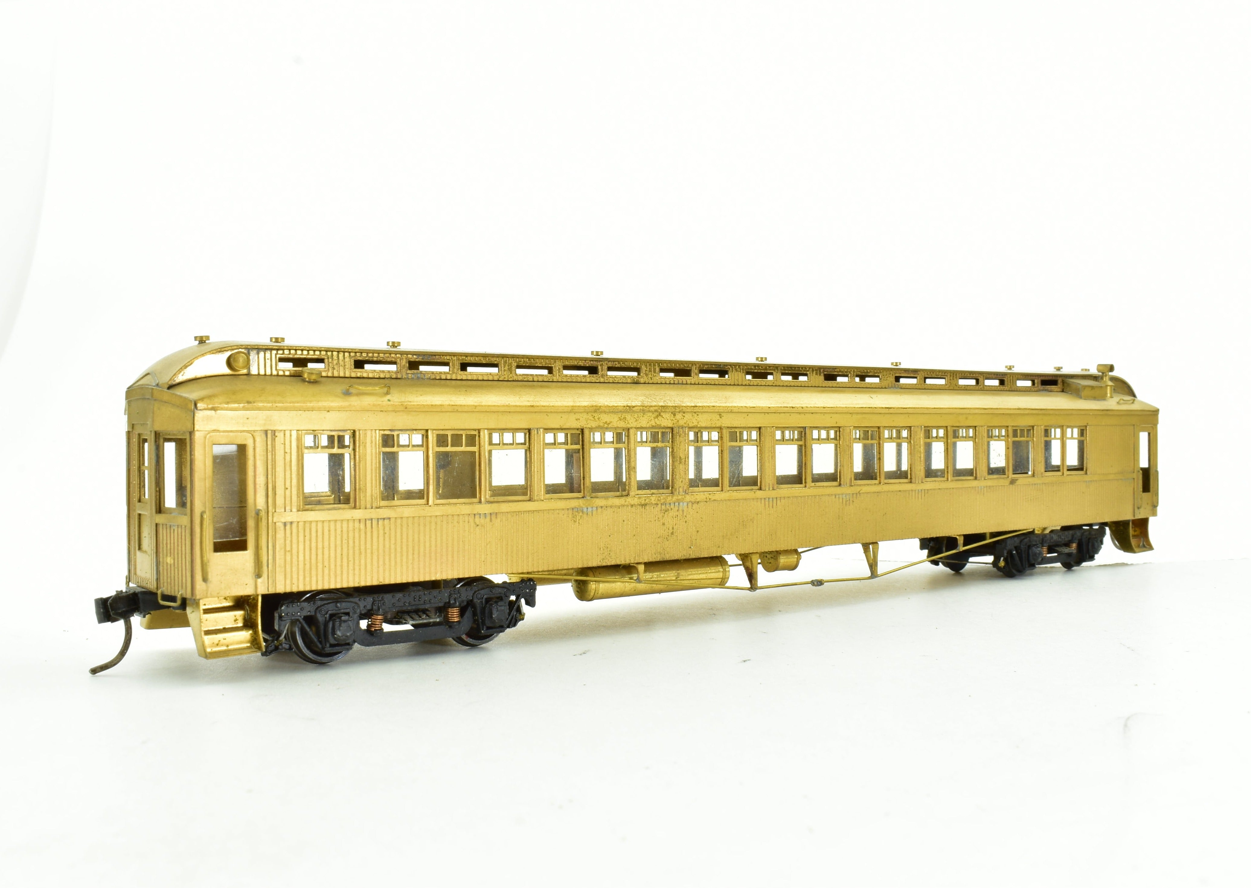 Canadian Pacific Railway Kettle Valley Brass Passenger Cars with Central Valley Trucks