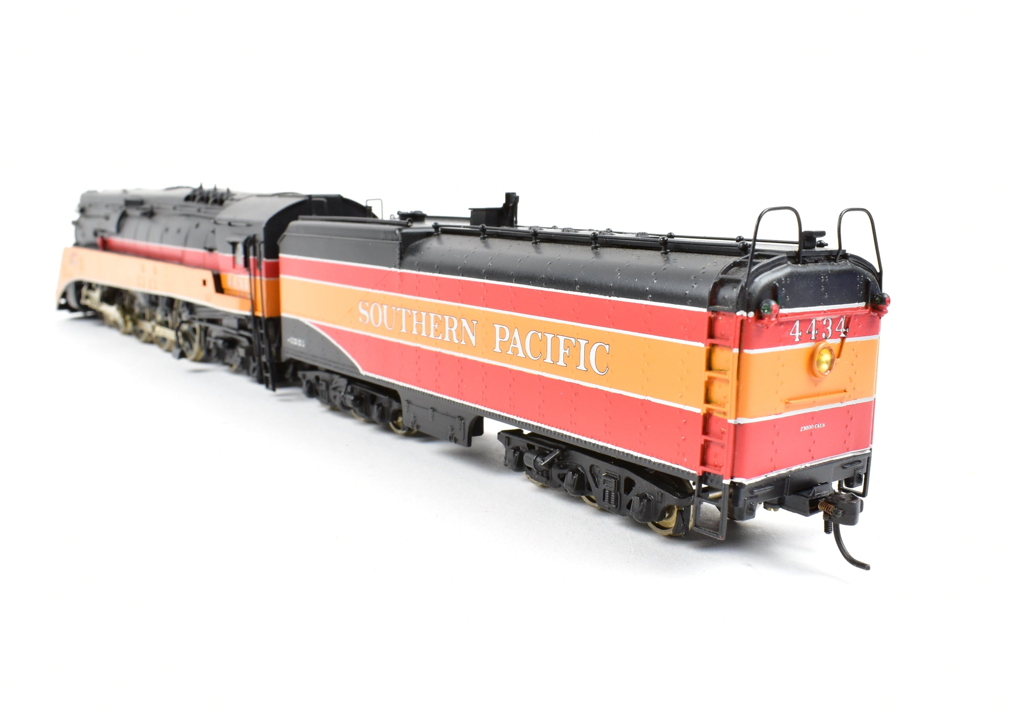 Custom Painted HO Brass Balboa SP - Southern Pacific GS - 4 4 - 8 - 4 Locomotive #4434