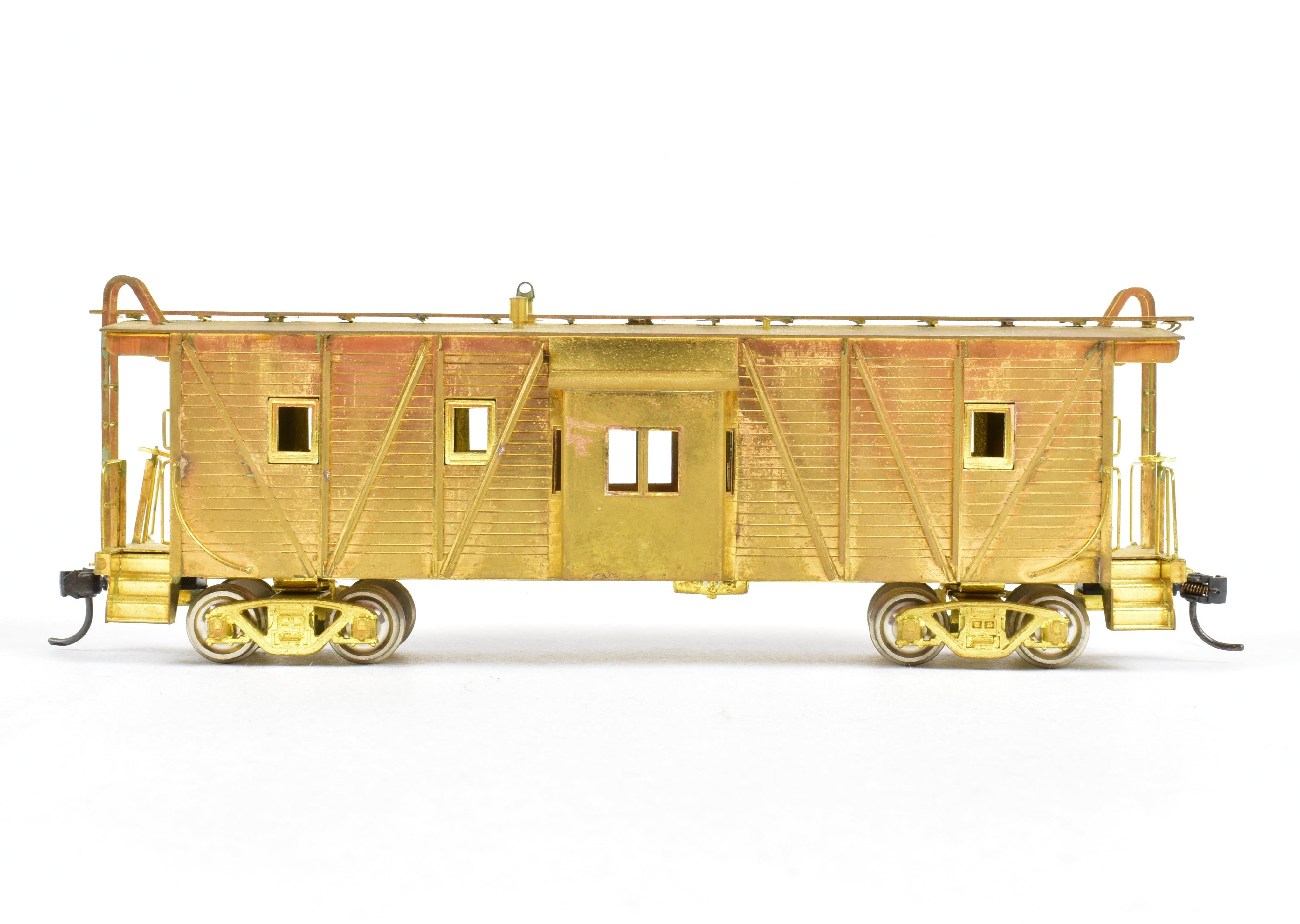HO Brass Western Pacific Outside Brace Bay Window Caboose by Westside Model Co.
