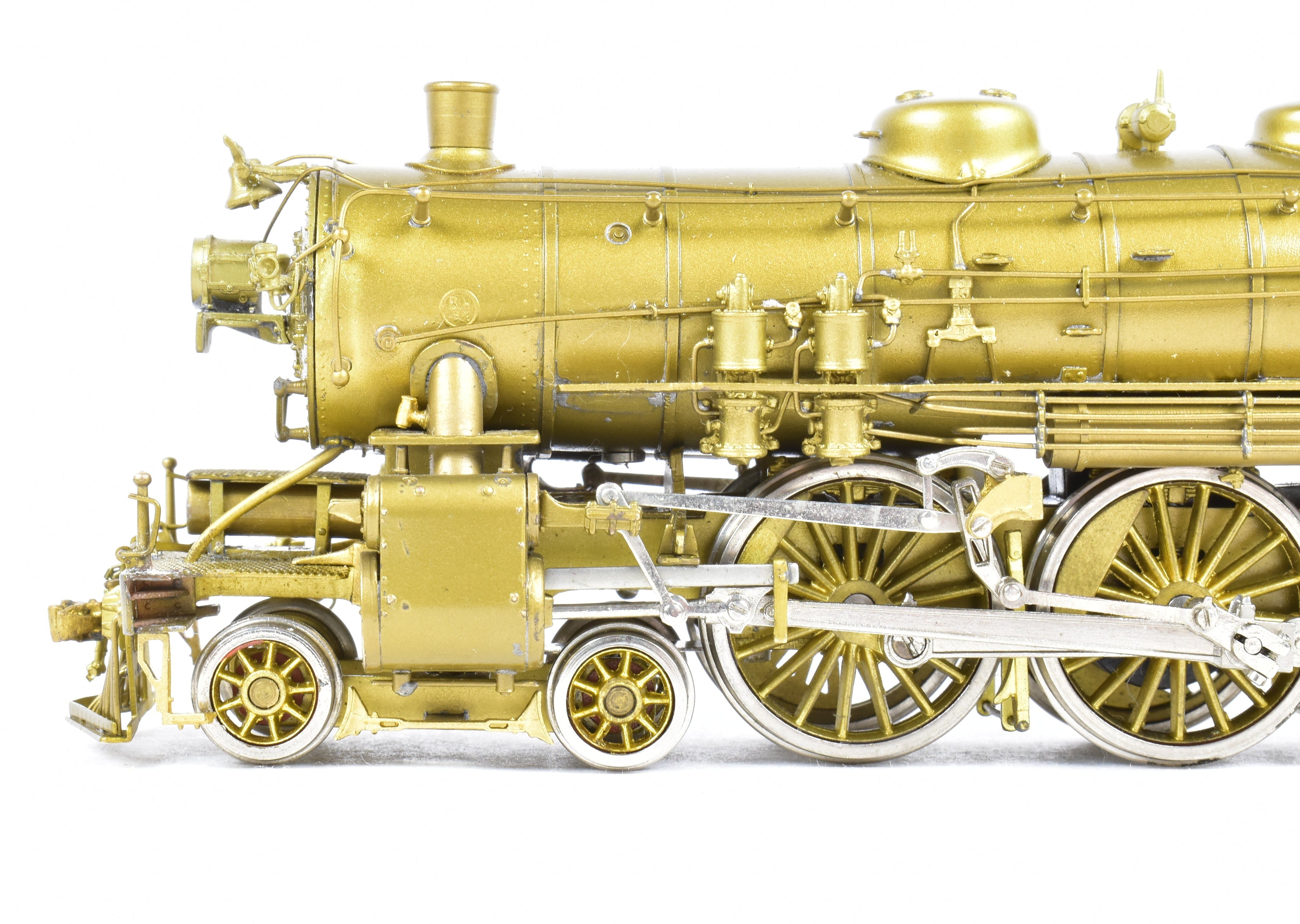 HO Scale Brass Empire Midland Reading 4-6-2 G-2SA Pacific Model Train with Reboxed Packaging and New Boo-Rim Gearbox