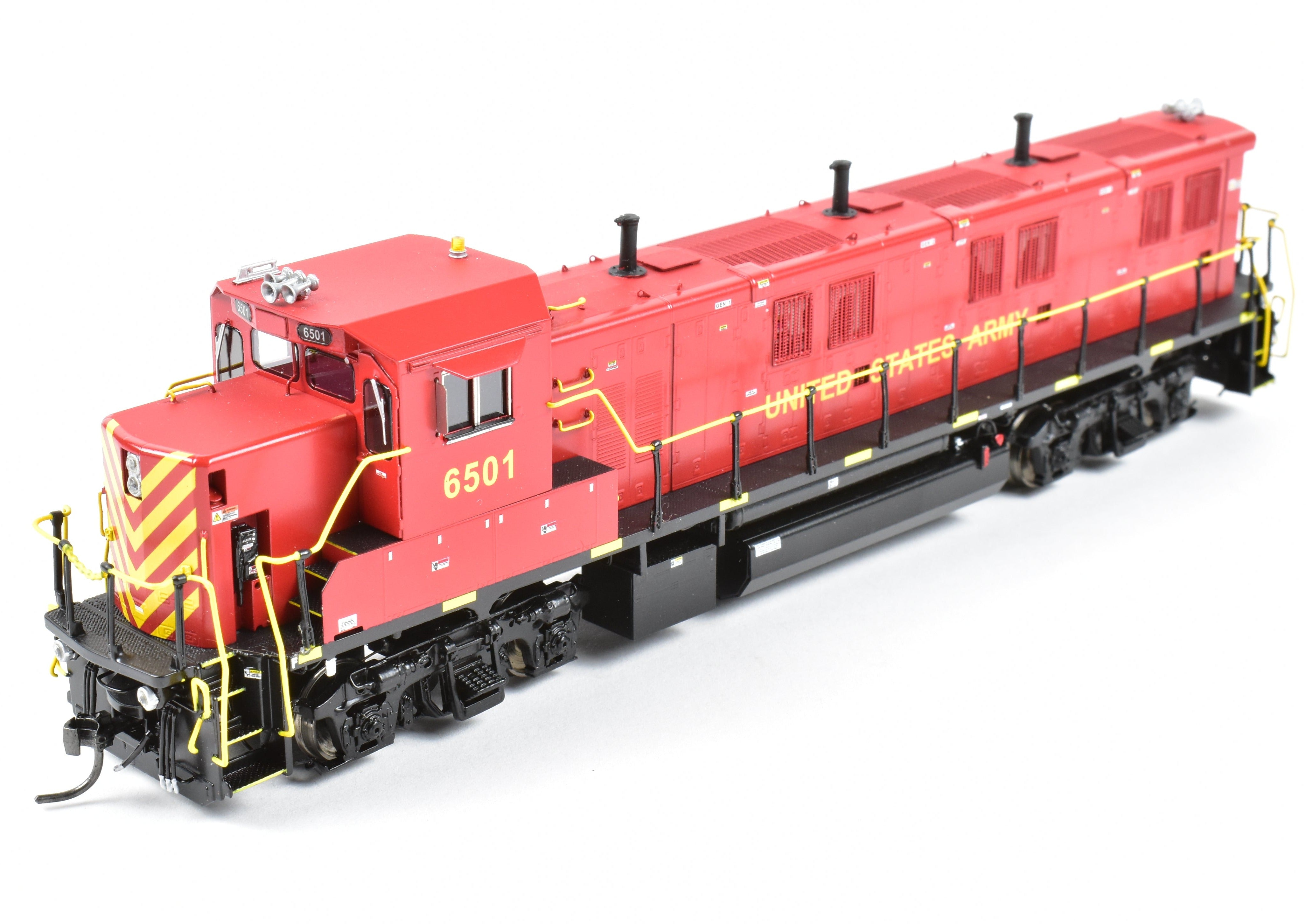 HO Scale Brass Model - Overland Models Inc. USAX U.S. Army 3GS21B Genset Factory Painted #6501 from American Model Train Collection