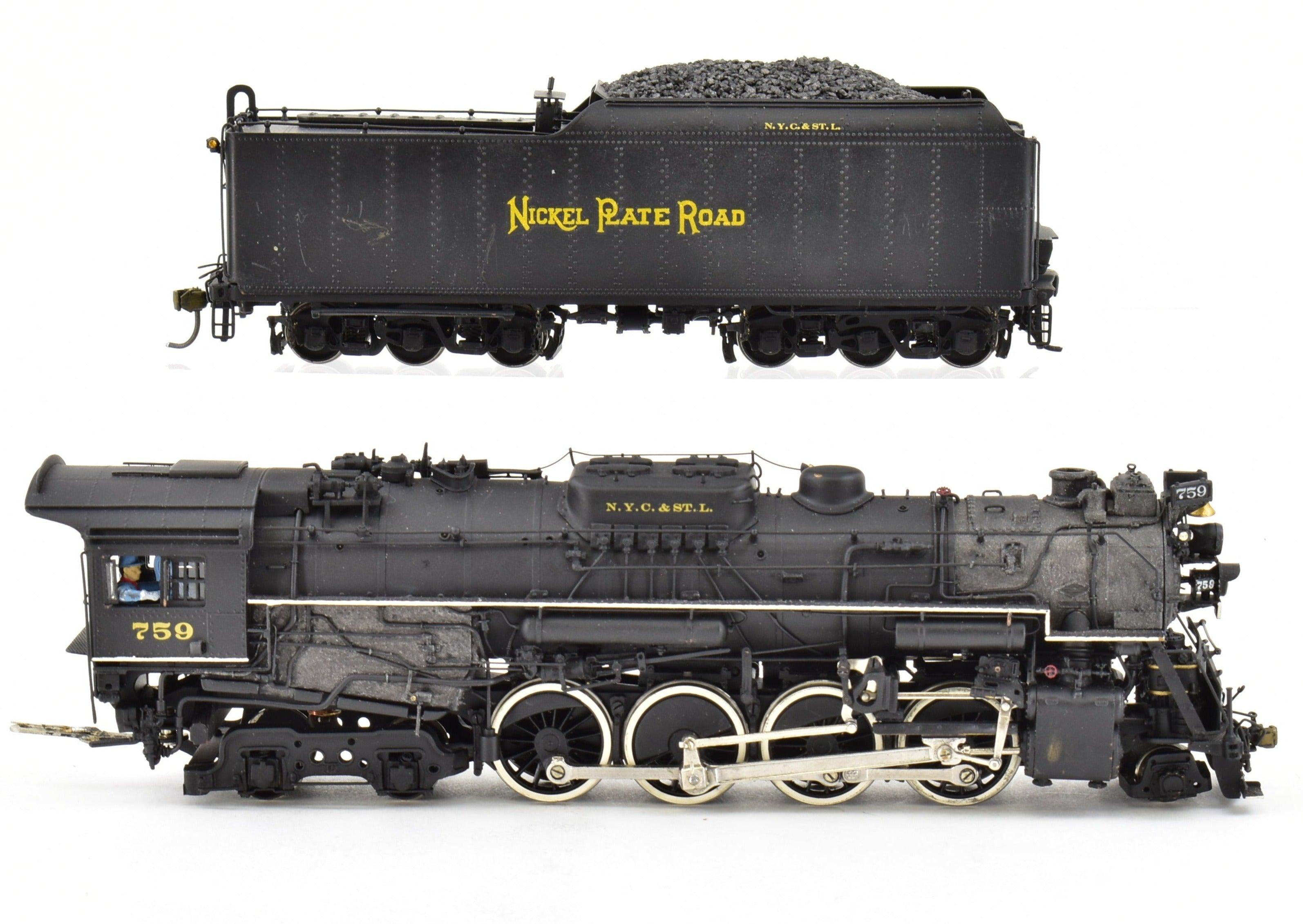 HO Brass OMI - Overland Models NKP S-2 2-8-4 Berkshire #759