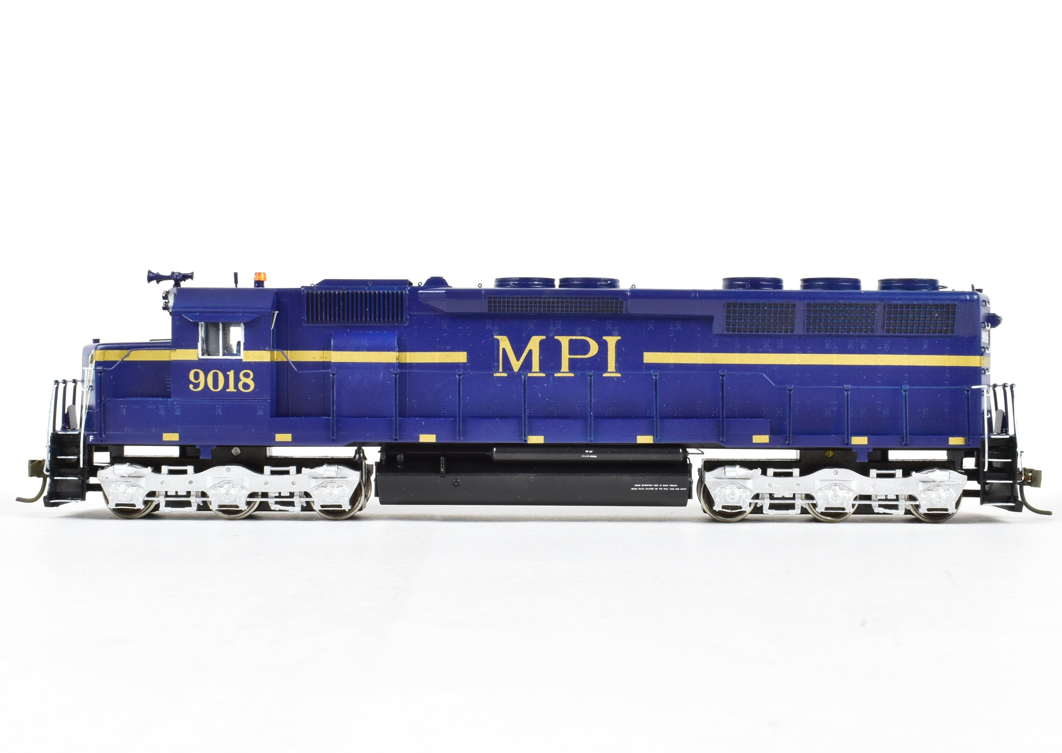 HO Scale Brass Hallmark Models MPI - Motive Power International EMD SD45 Diesel Locomotive Standard Version with C/P No. 9018