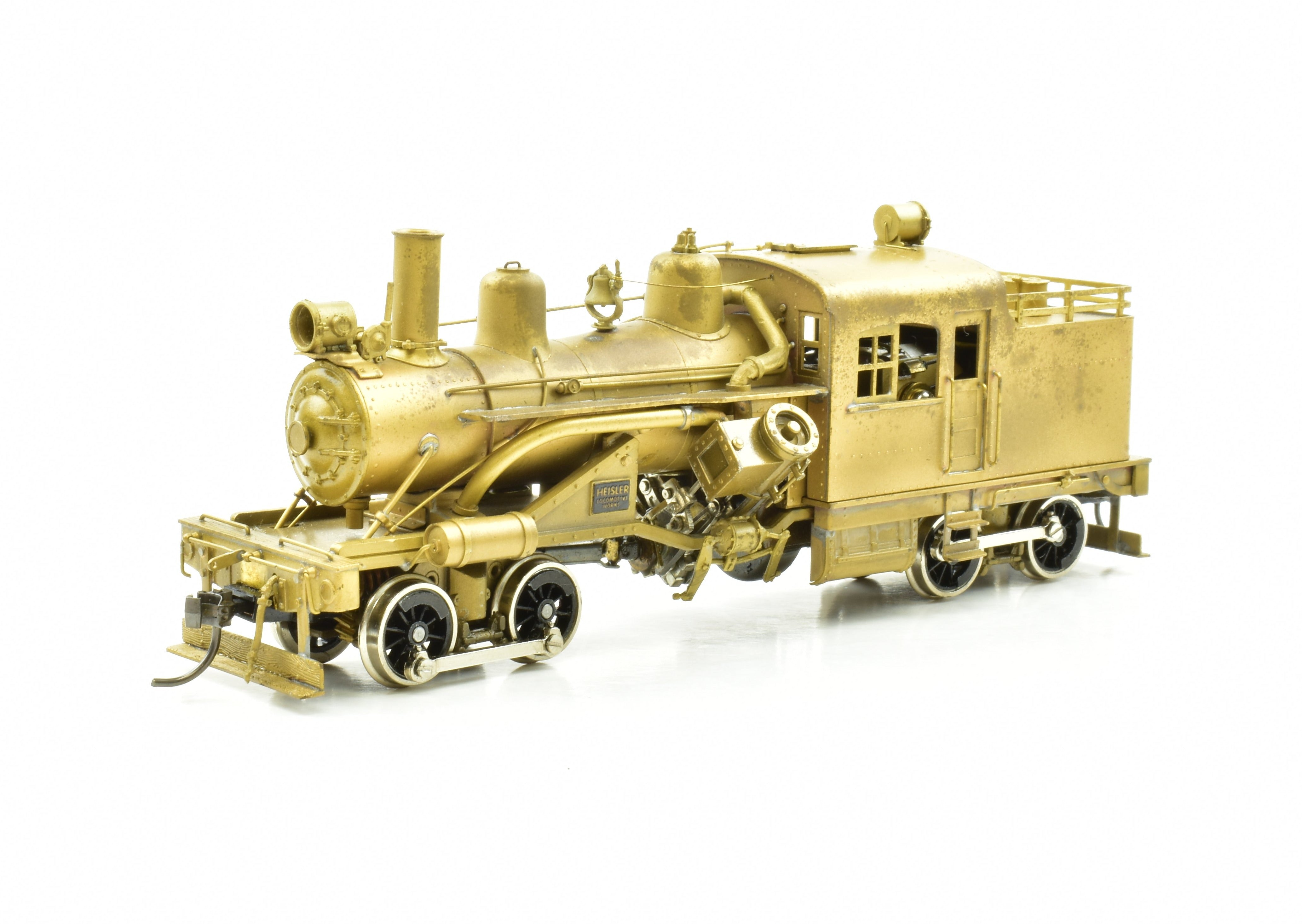 HO Scale Brass PFM - United 65 - Ton Heisler Geared Logging Locomotive Model for Railroad Enthusiasts
