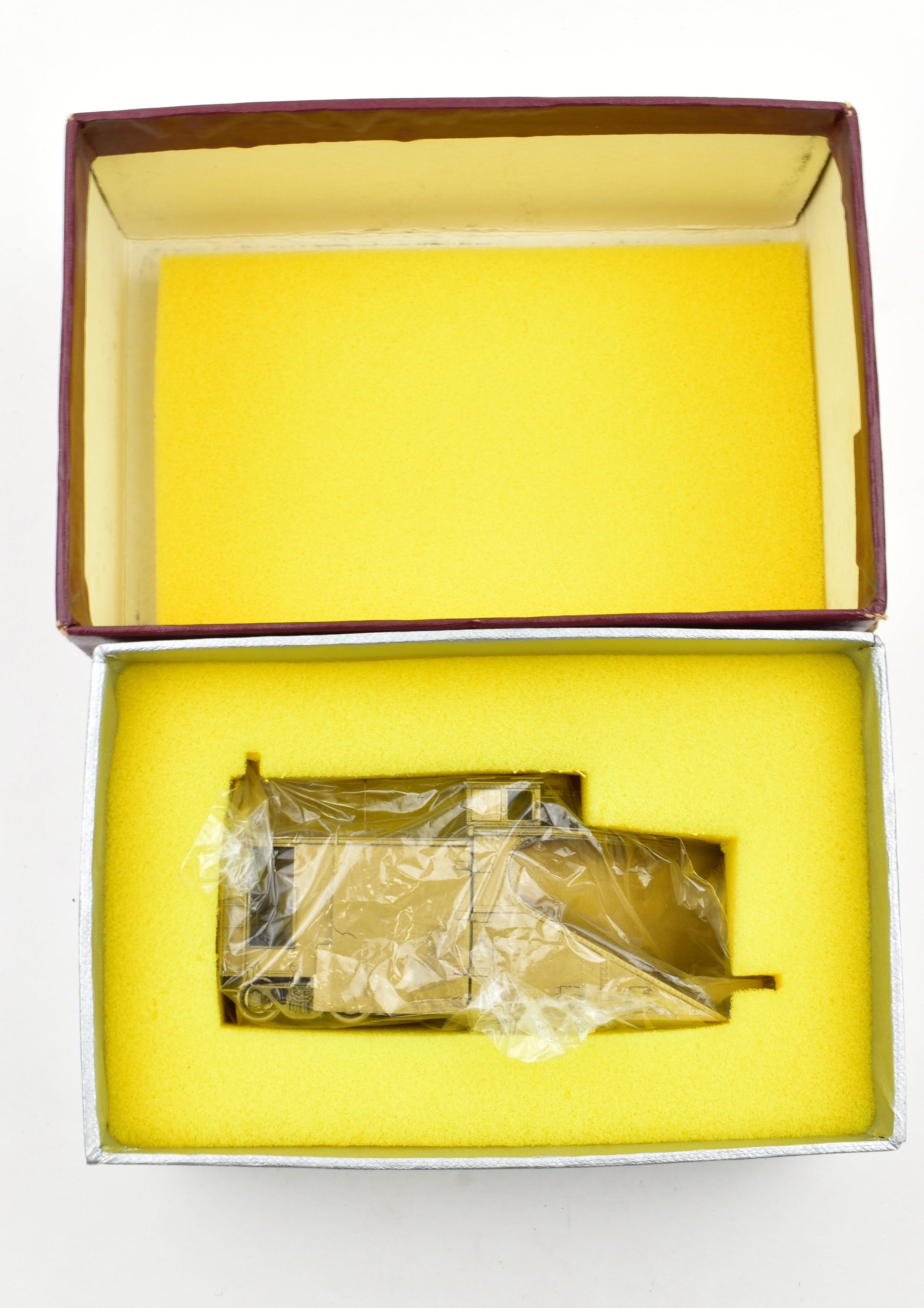 High - Quality HO Scale Brass Totem Models Canadian Pacific Railway Snow Plow - A Super - Rare Collectible Model