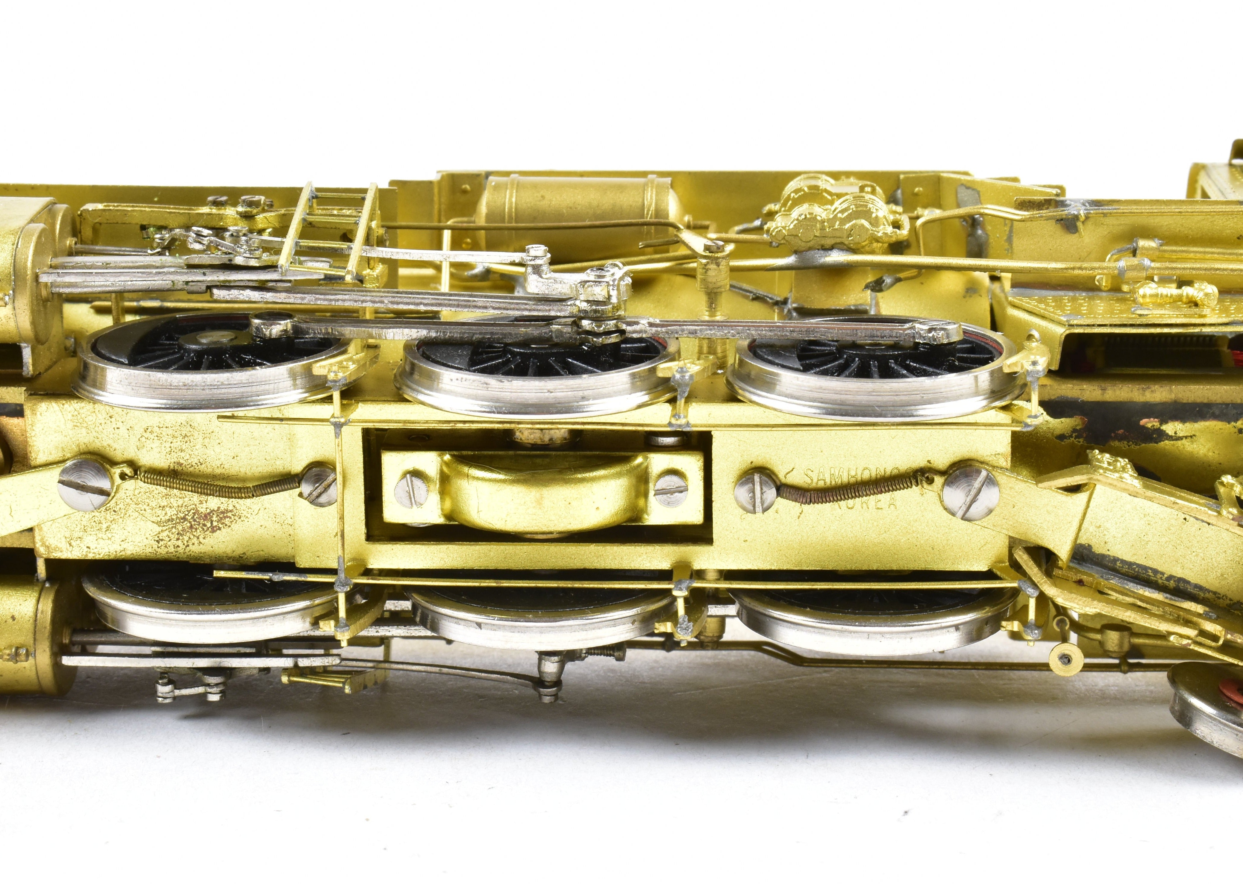 High - Quality HO Scale Brass Key Imports ATSF - Santa Fe 1050 Class 2 - 6 - 2 Prairie Model Train