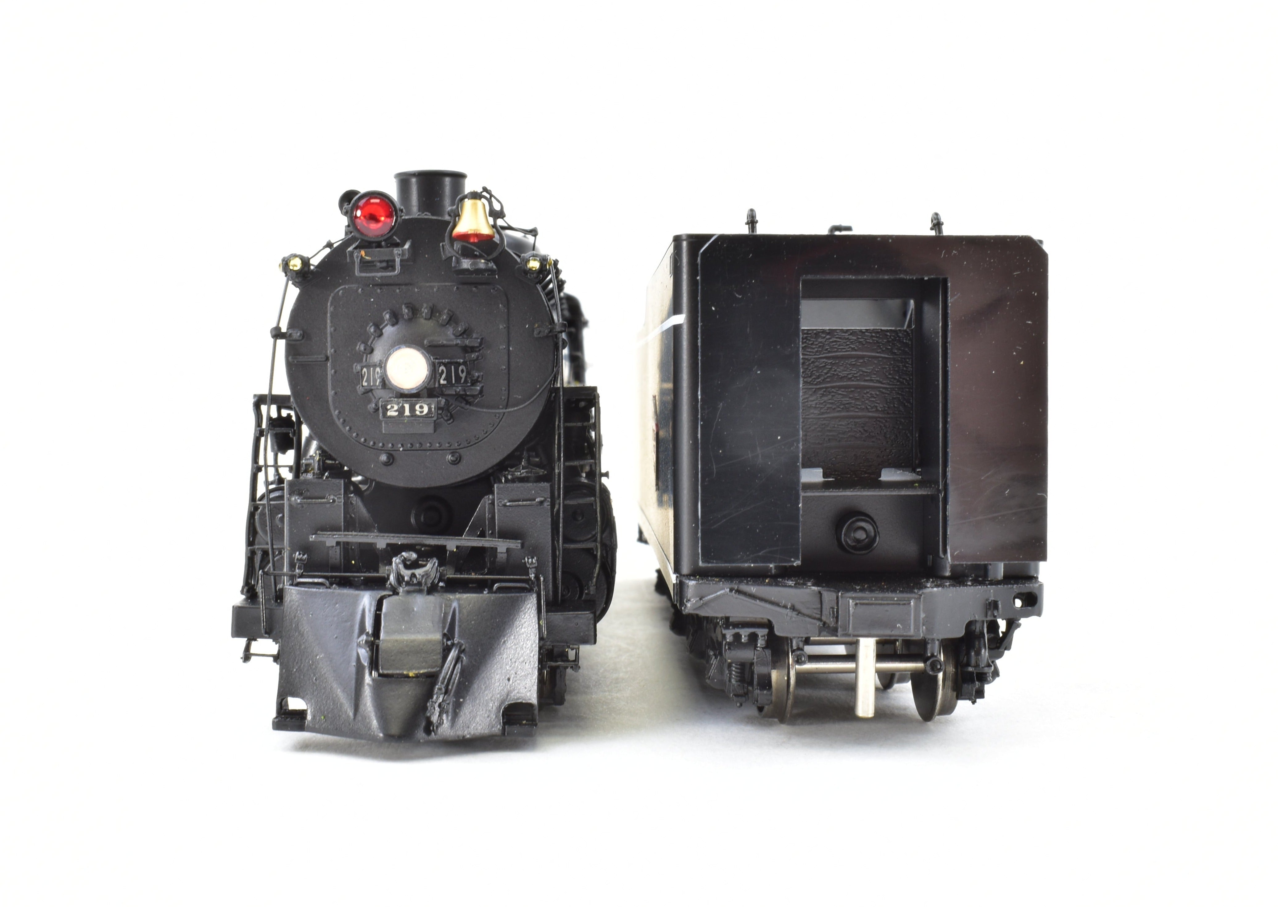 HO Scale Brass Model Train - Overland Models, Inc. MILW - Milwaukee Road S2a 4-8-4 - FP No. 219, High - Quality Collectible Model