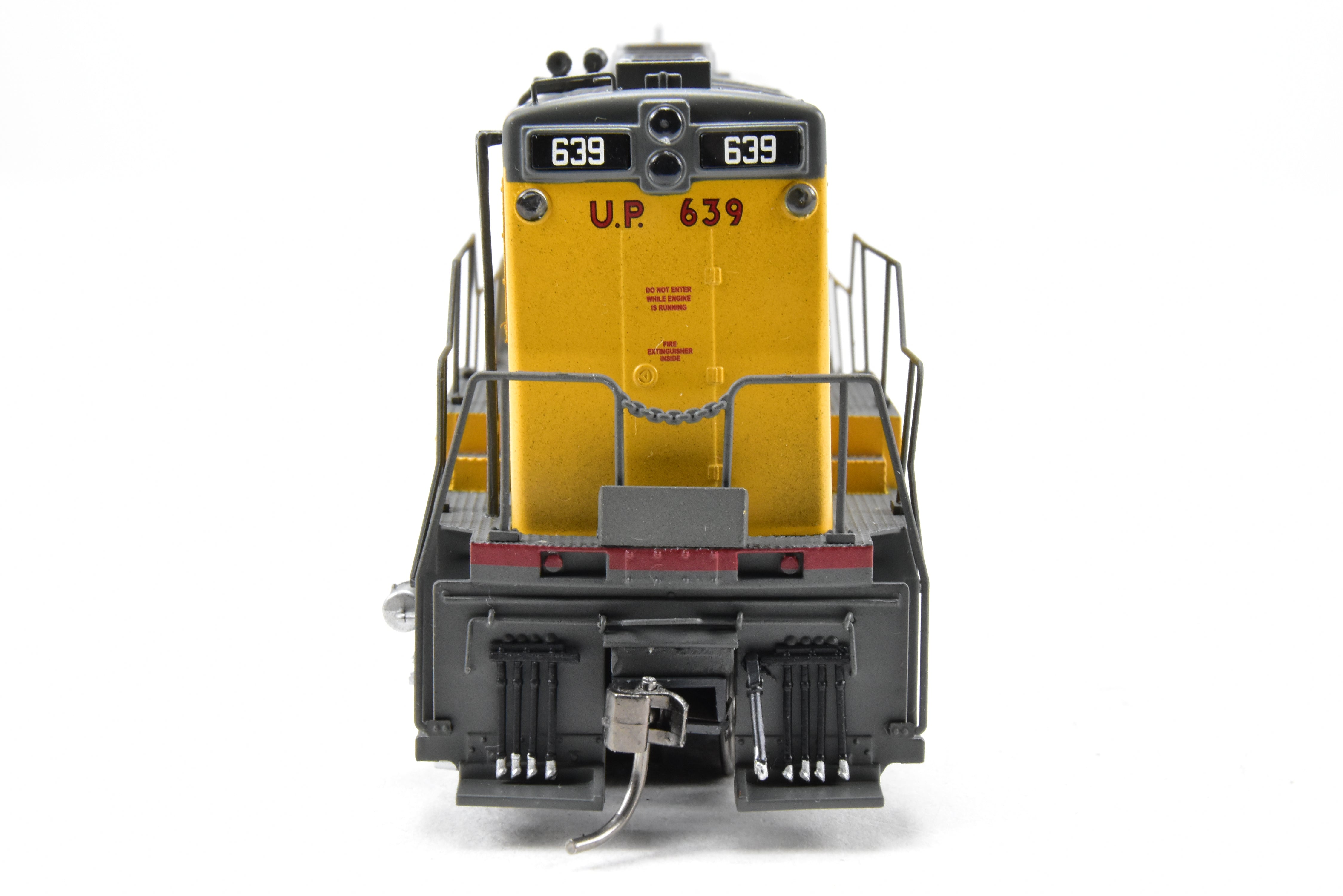 HO Scale Con Bowser Executive Series Union Pacific GE U25B Locomotive Model with ESU DCC & Sound Function, Featuring FP No. 639 and Weathered Appearance