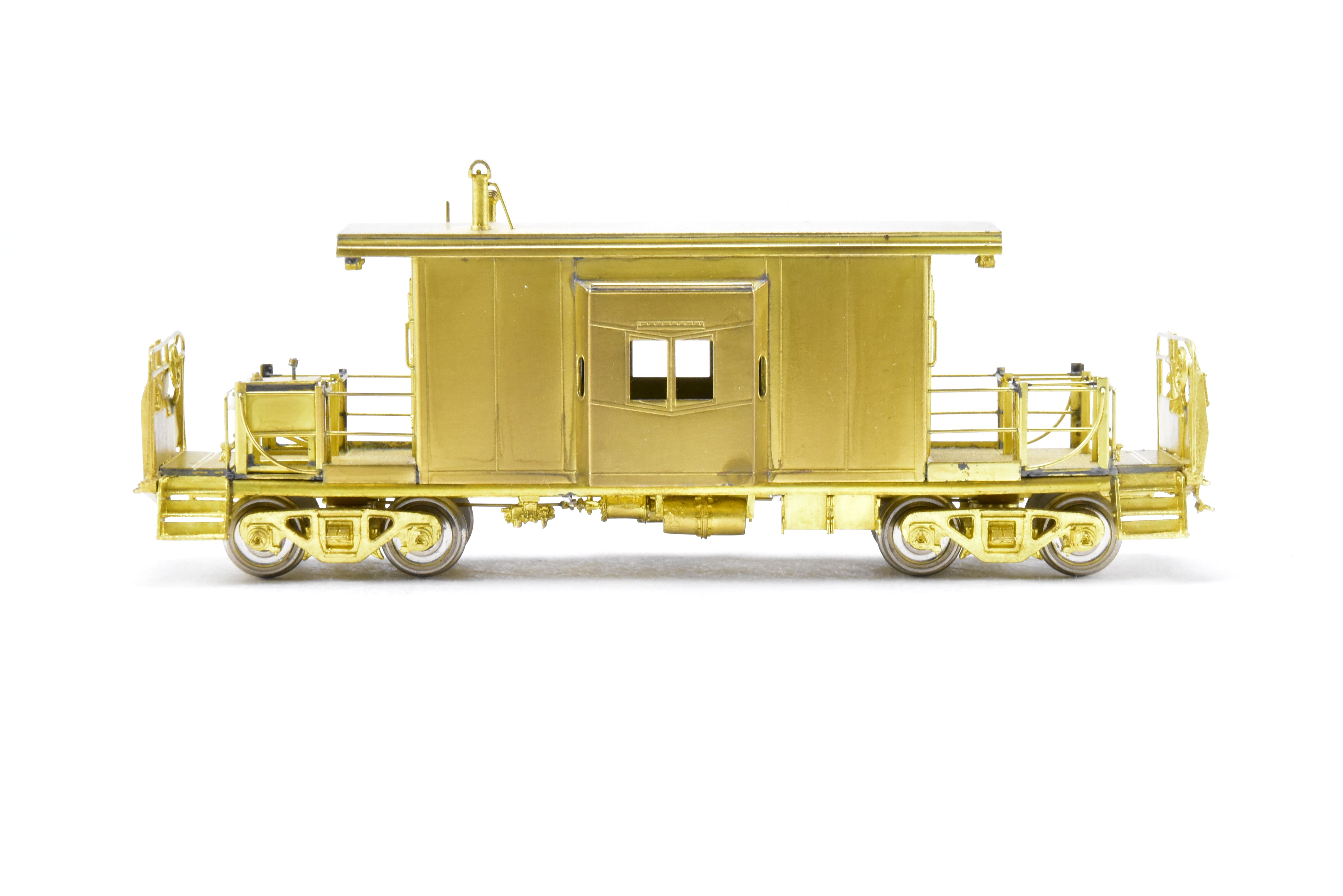 HO Brass OMI MP Missouri Pacific Bay Window Caboose, Mint, No Small Side Window