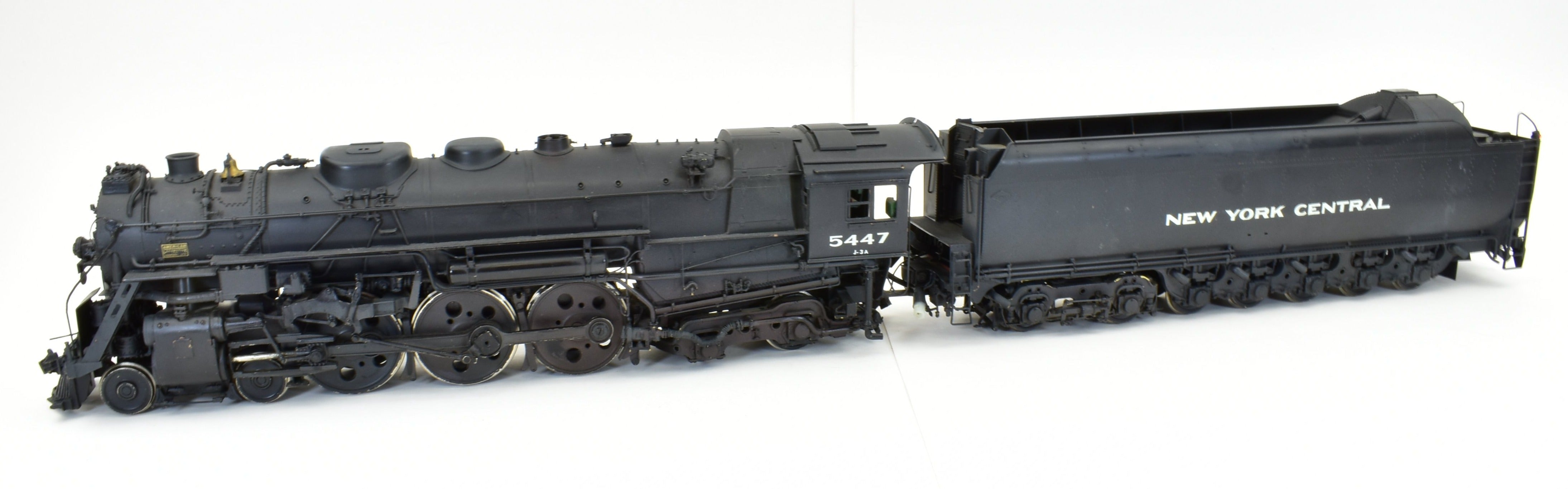 O Scale Brass Model Train - Precision Scale Co. from NYC - New York Central J-3a 4-6-4 De-Streamlined Hudson Locomotive with Custom Painting