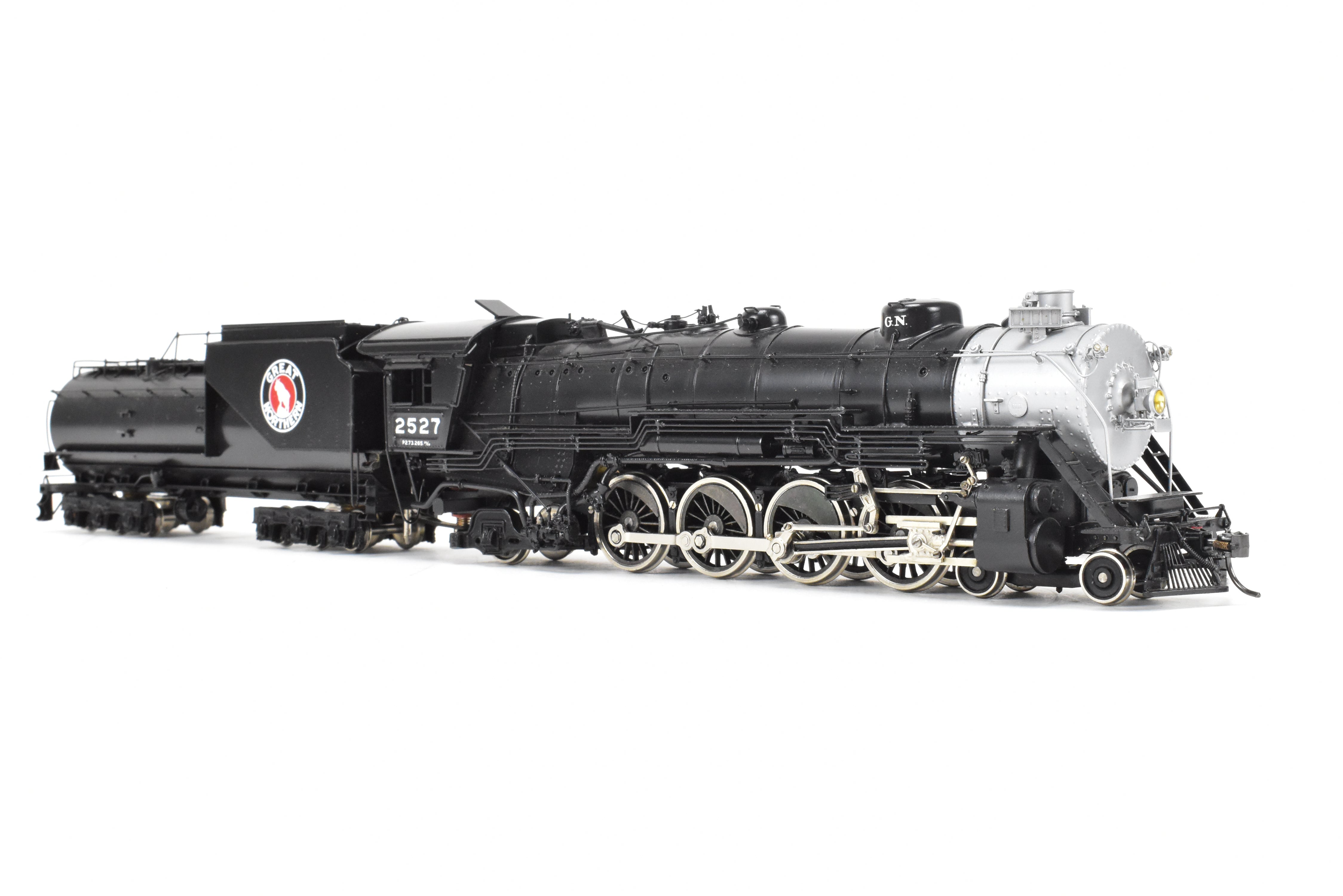 HO Brass Tenshodo Great Northern 4-8-2 Class P-2 Factory Painted Crown #2527 (1974 Last Run)