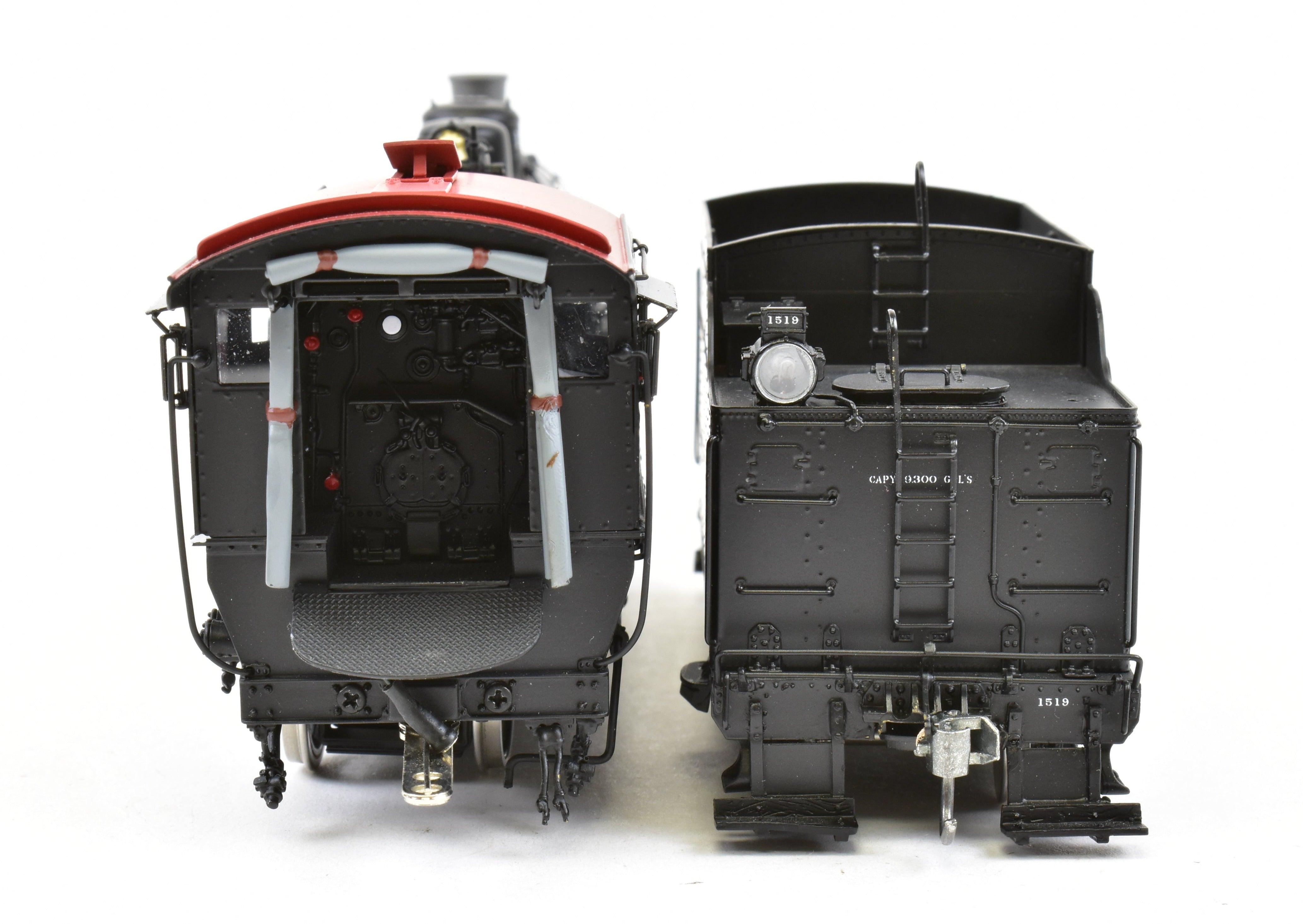 HO Scale Brass Northern Pacific Class W 2-8-2 Version 1A Painted Locomotive No. 1519 by W&R