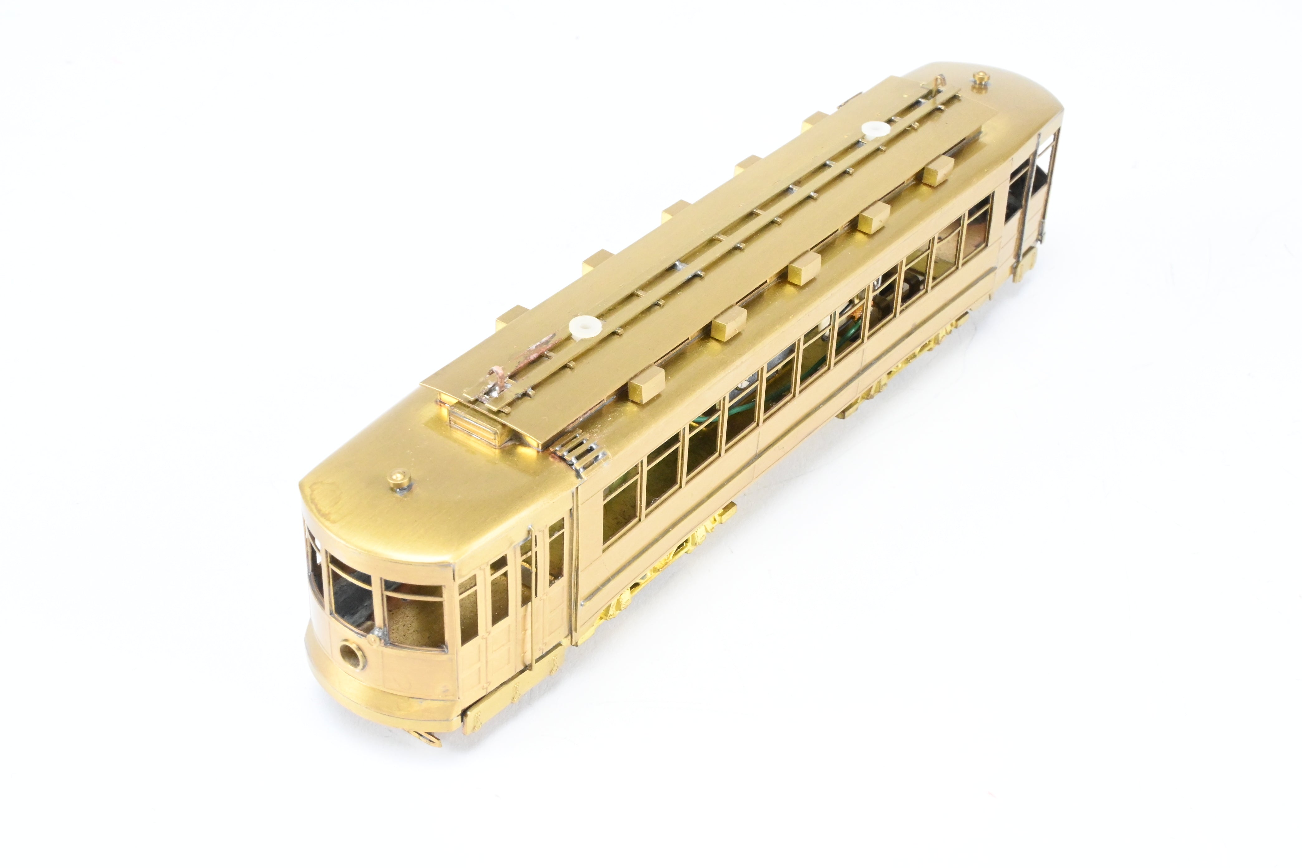 High - Quality HO Scale Brass Chicago Surface Lines Pullman Car Model - Fairfield Models 343 CSL