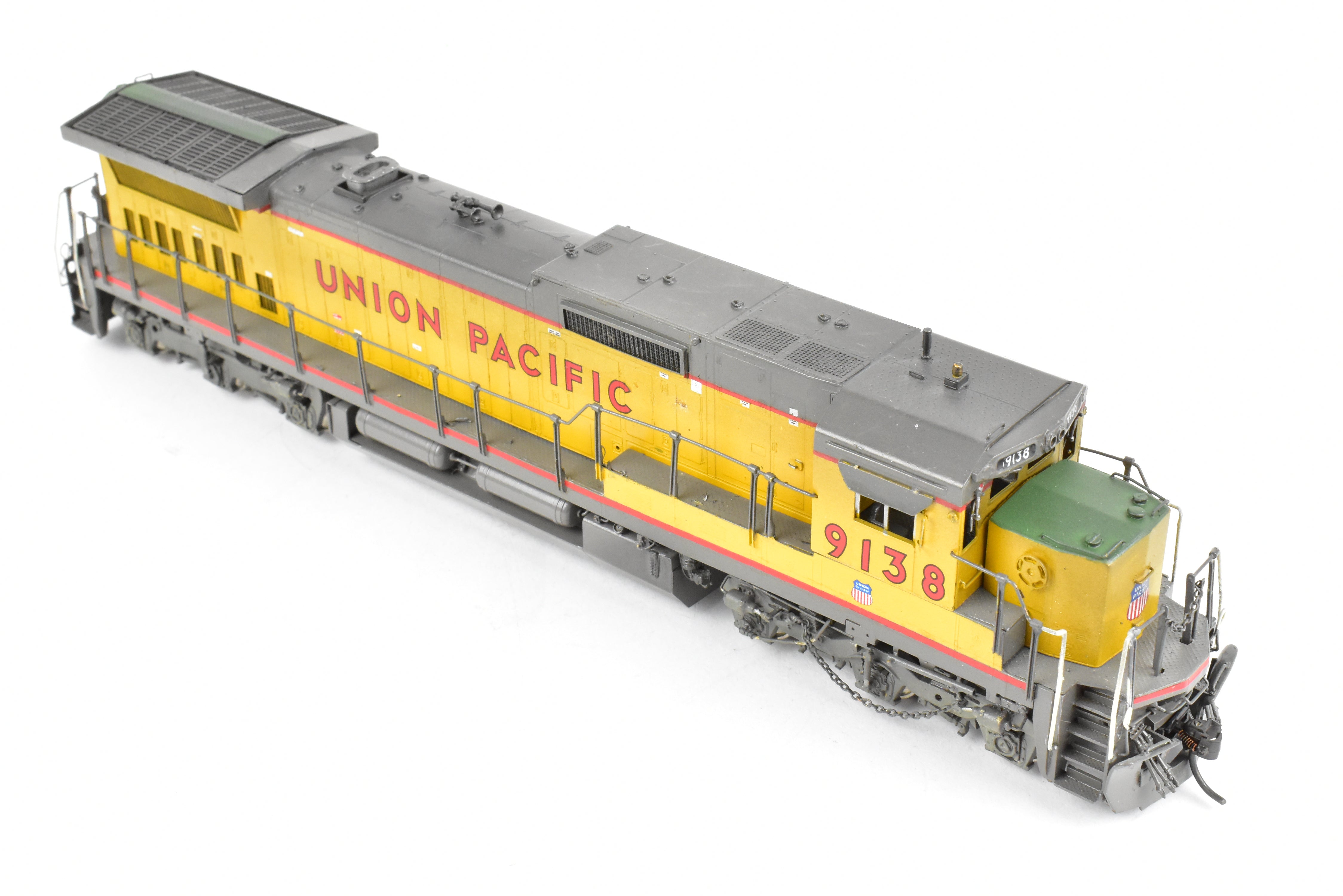 HO Scale Brass Union Pacific GE Dash 8 - 40C Custom Painted Locomotive Model No. 9138 by Overland Models, Inc. with Incorrect Box
