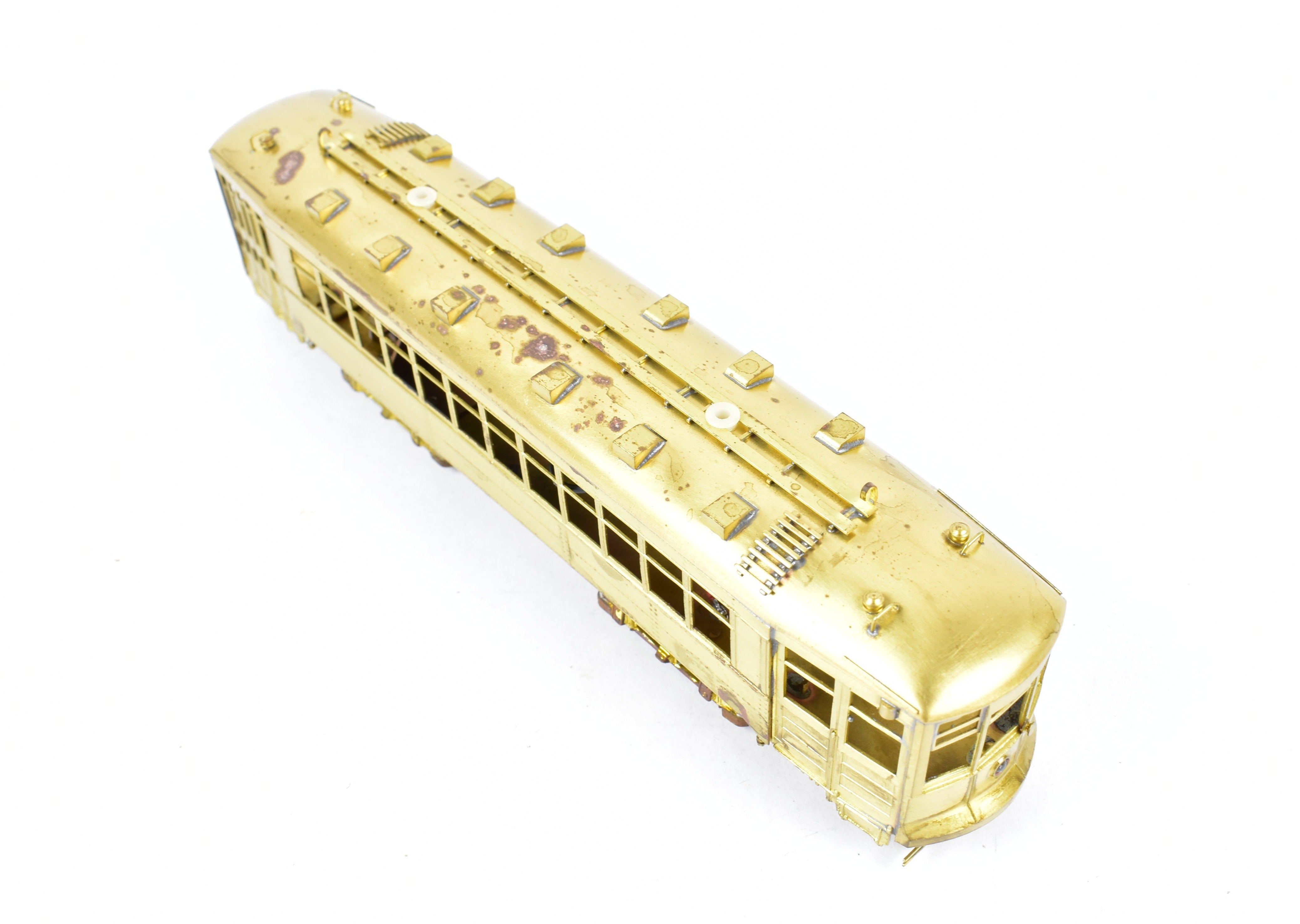 HO Scale Brass Chicago Surface Lines Two - Man City Car Model 345 - 2 by Fairfield Models