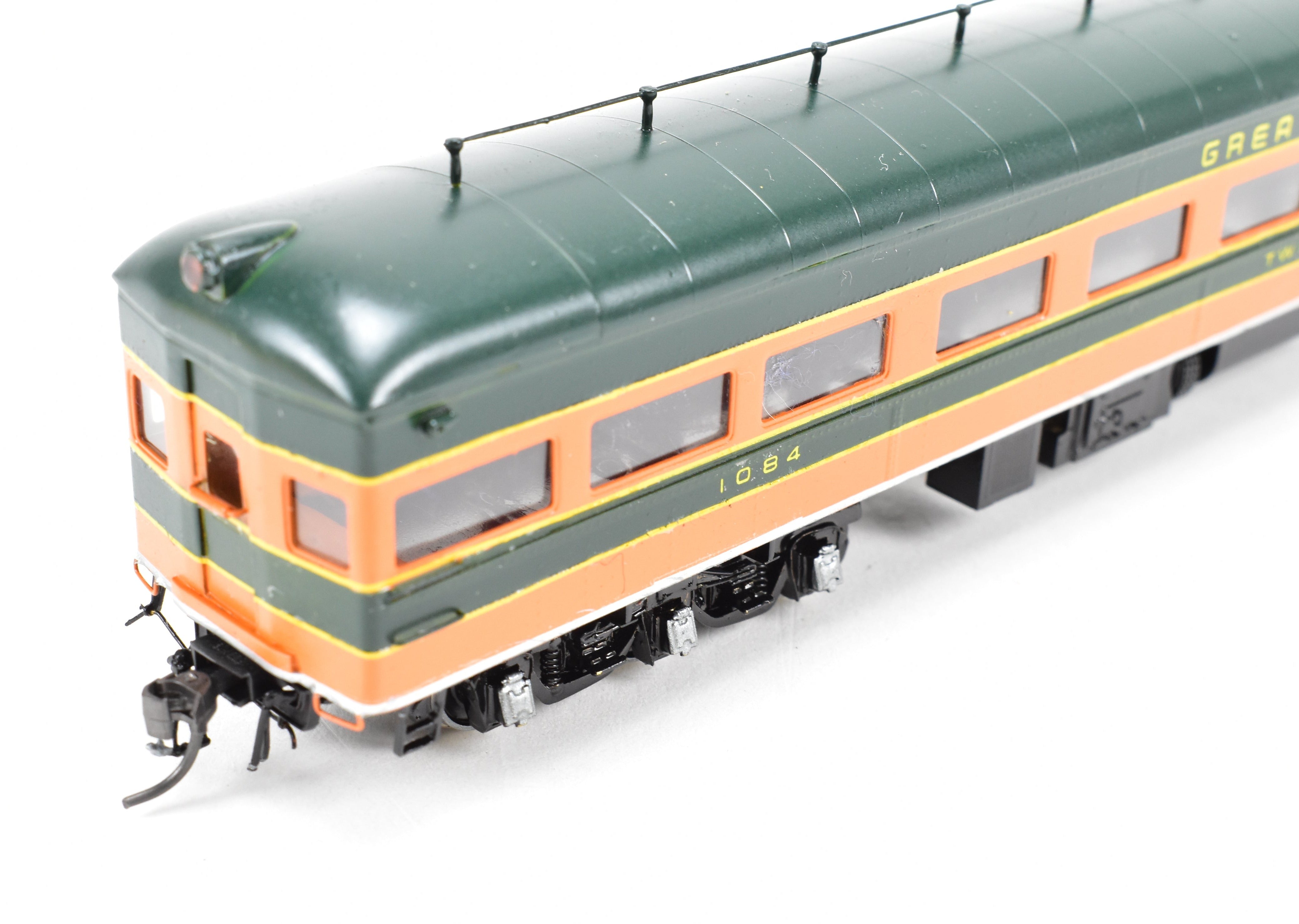 HO Brass Oriental Limited GN - Great Northern Twin Ports Buffet-Parlor-Observation Car, Empire Builder Scheme
