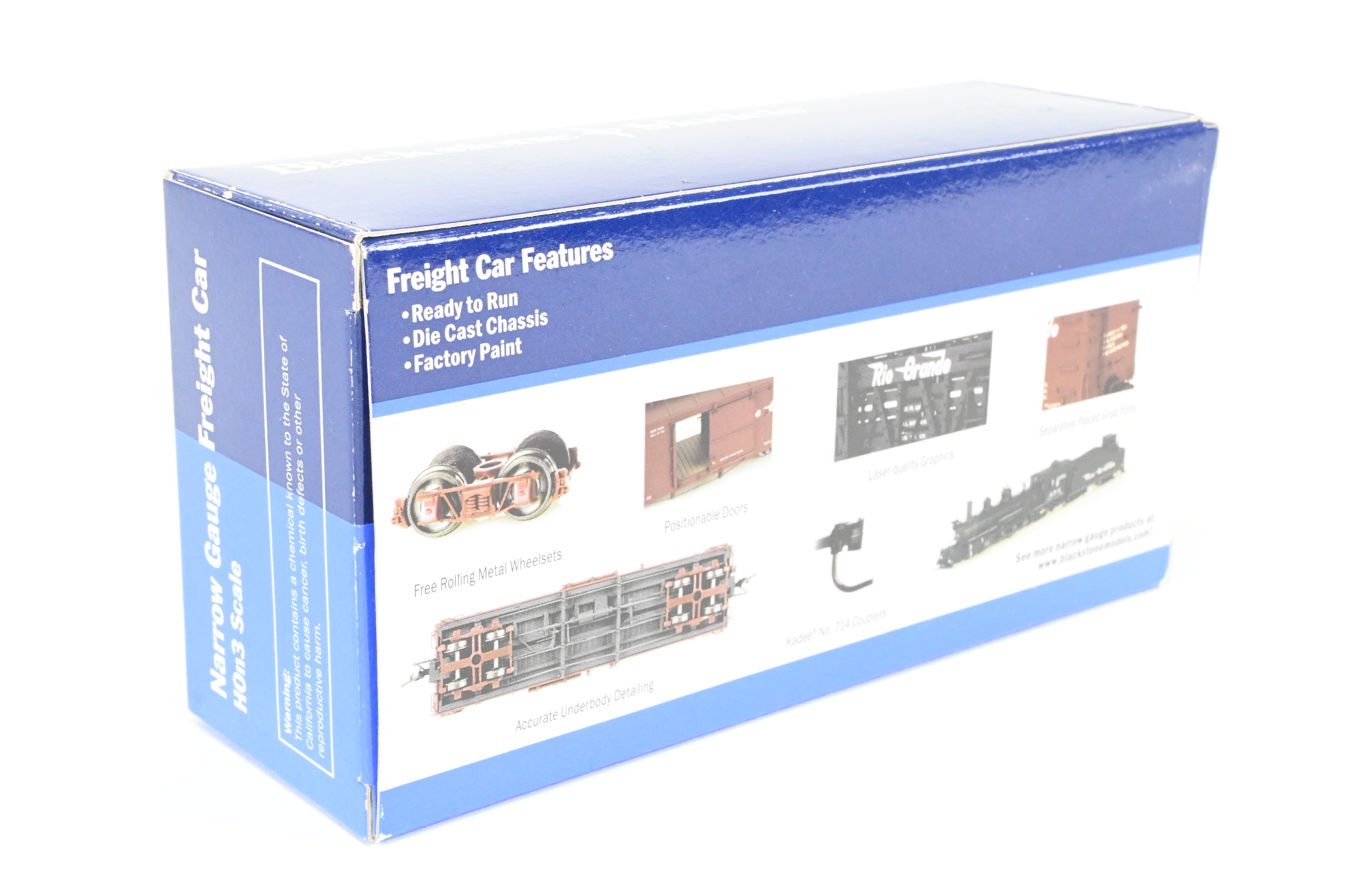 HOn3 Blackstone D&RGW 30' Renumbered & Weathered Box Car No. 3426