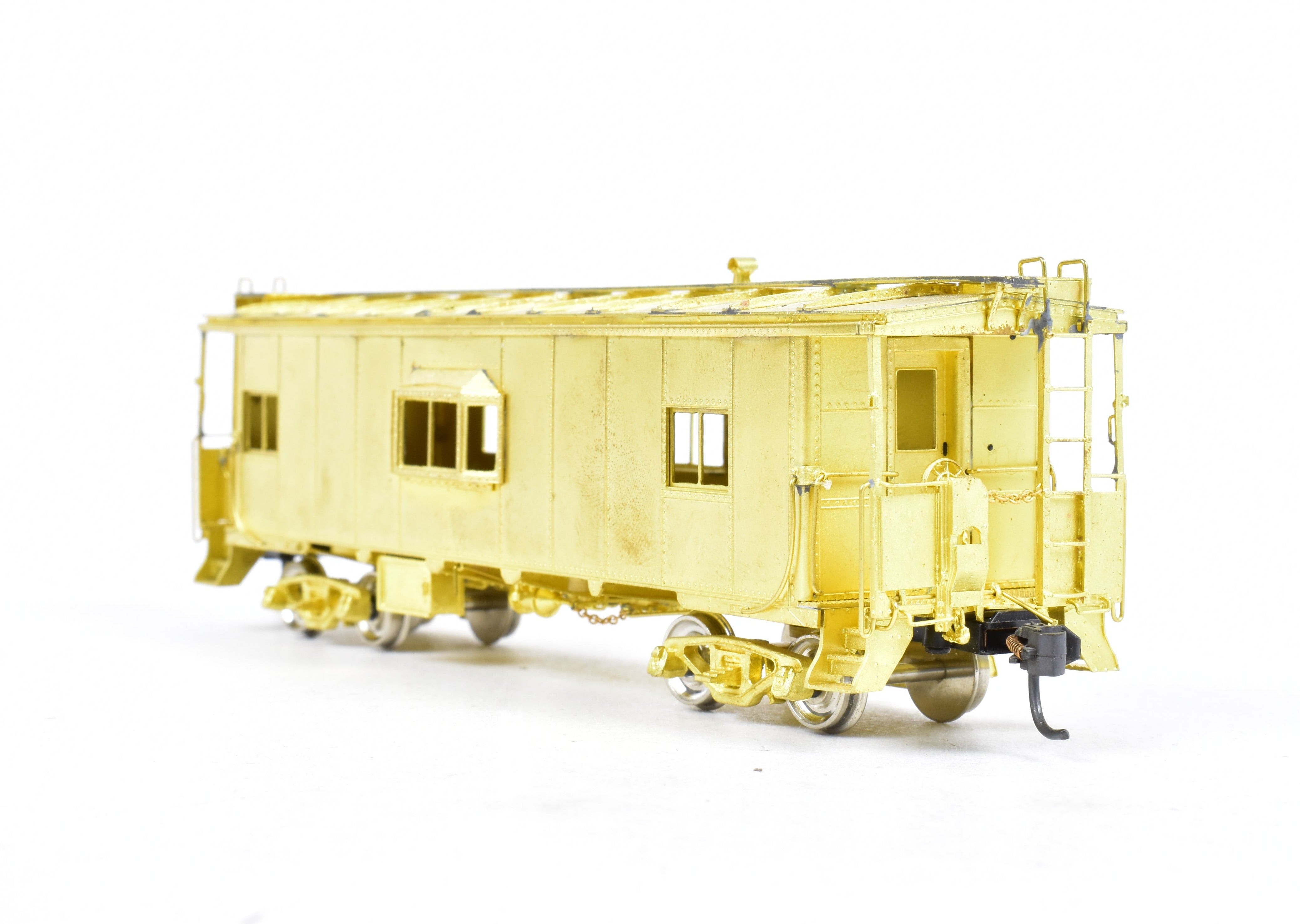 HO Scale Brass Illinois Terminal Bay Window Caboose #980 - 989 by OMI - Overland Models, Inc.