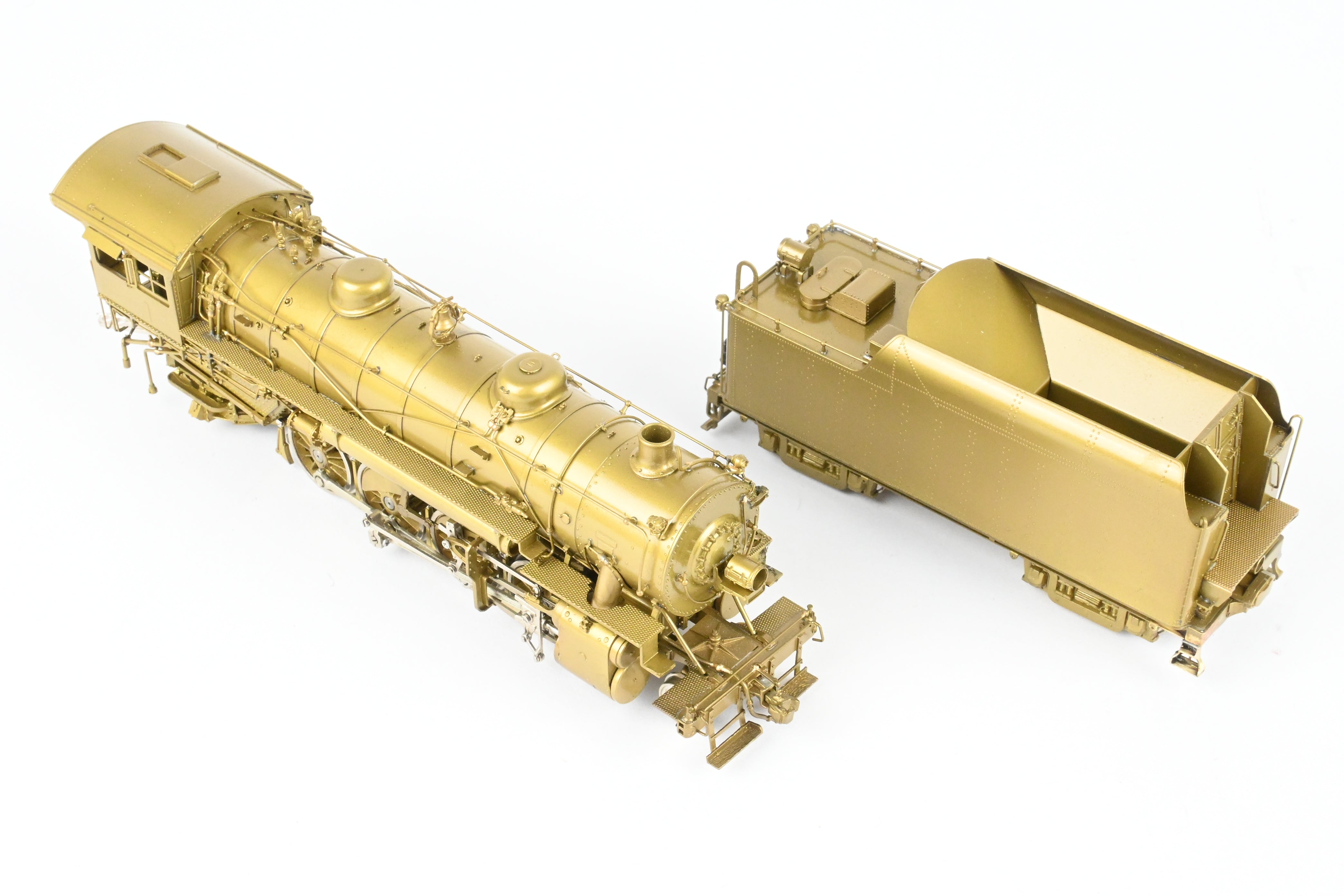 High - Quality HO Scale Brass Key Imported Steam Locomotive from NYC - New York Central #1594 H - 5s Class 2 - 8 - 2 Mikado Model