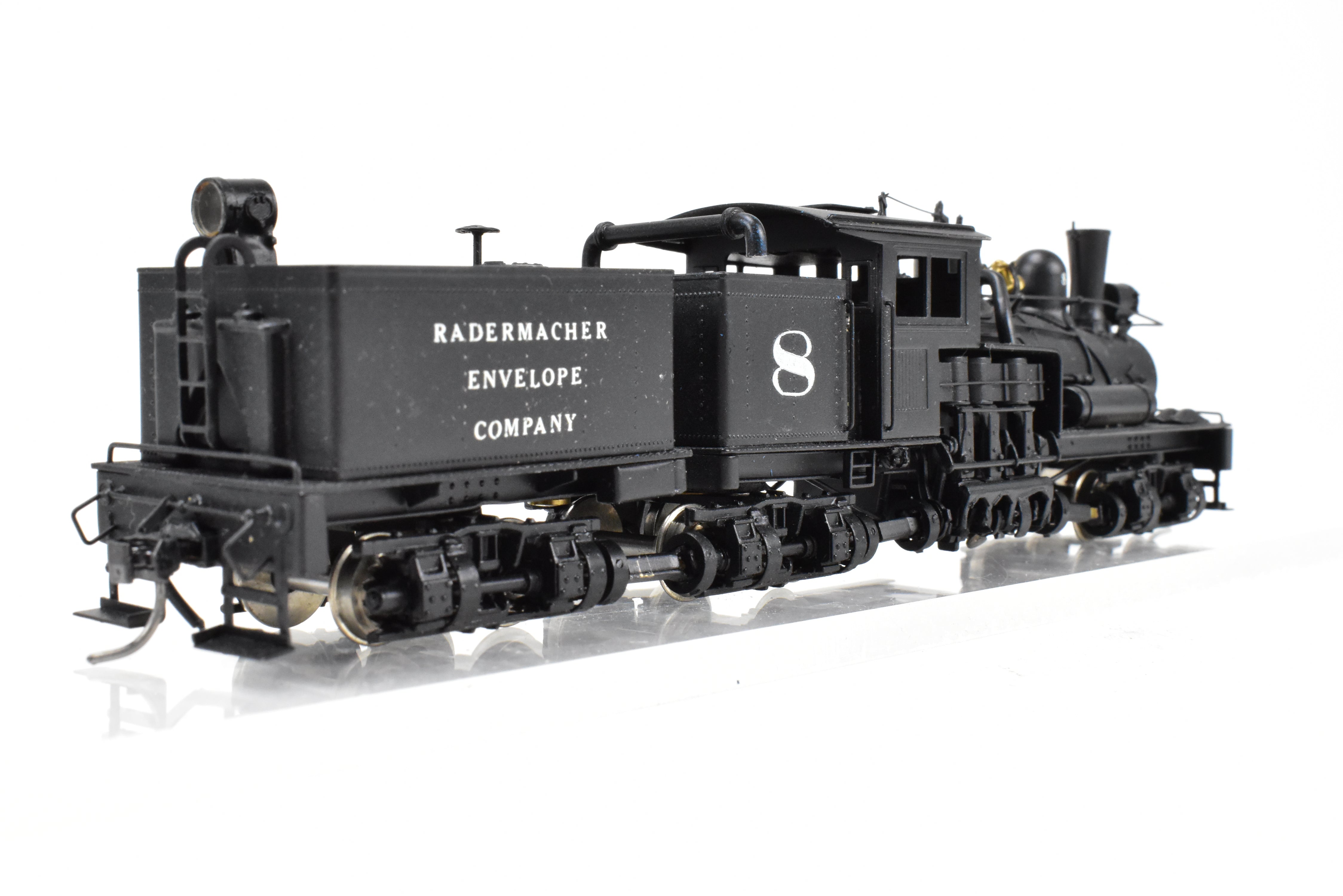 HO Scale Brass PFM - United 3 - Truck Shay Class B Geared Locomotive for CP Private Road