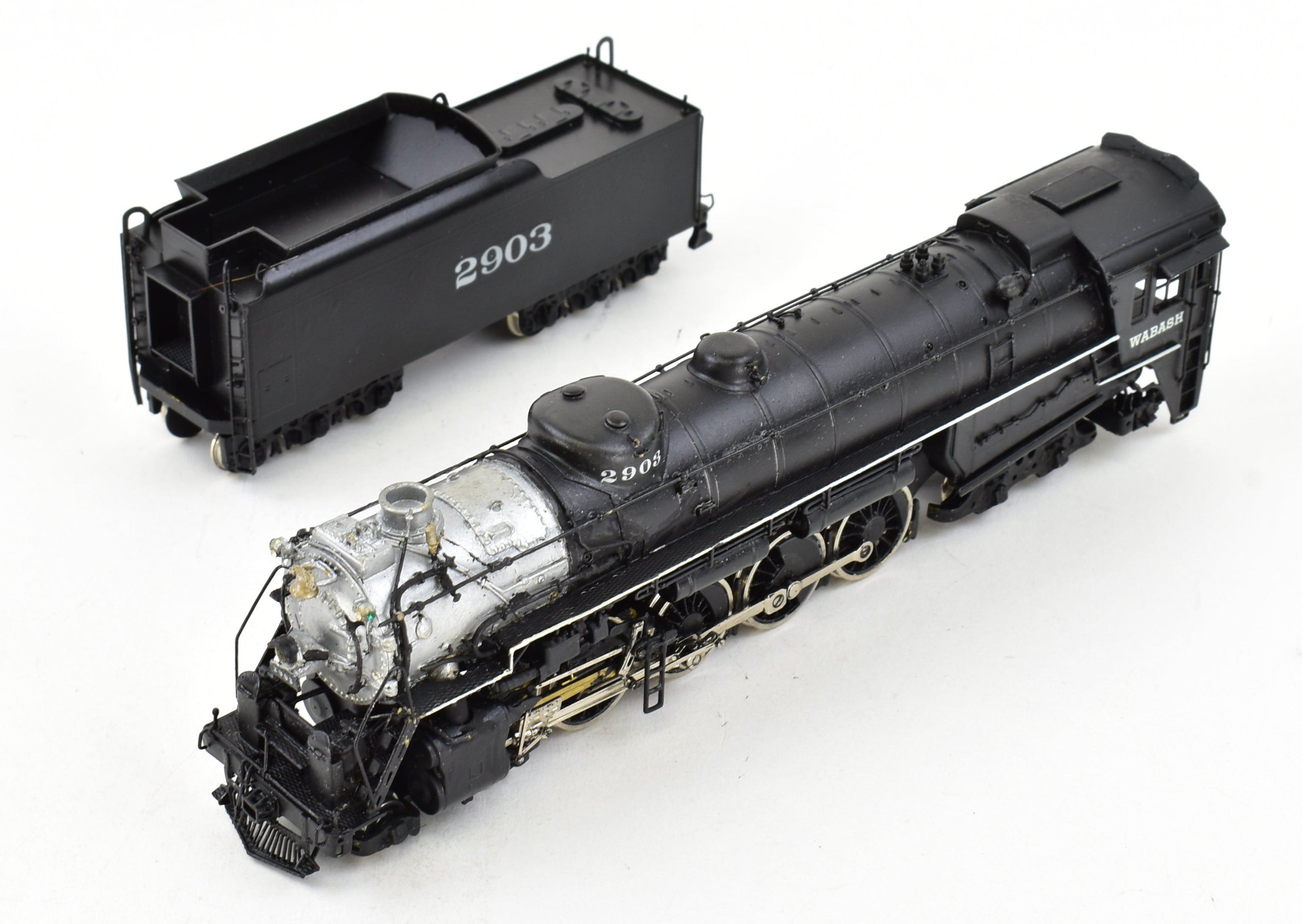 HO Brass Hallmark WAB - Wabash O - 1 Class 4 - 8 - 4 Custom Painted Locomotive #2903