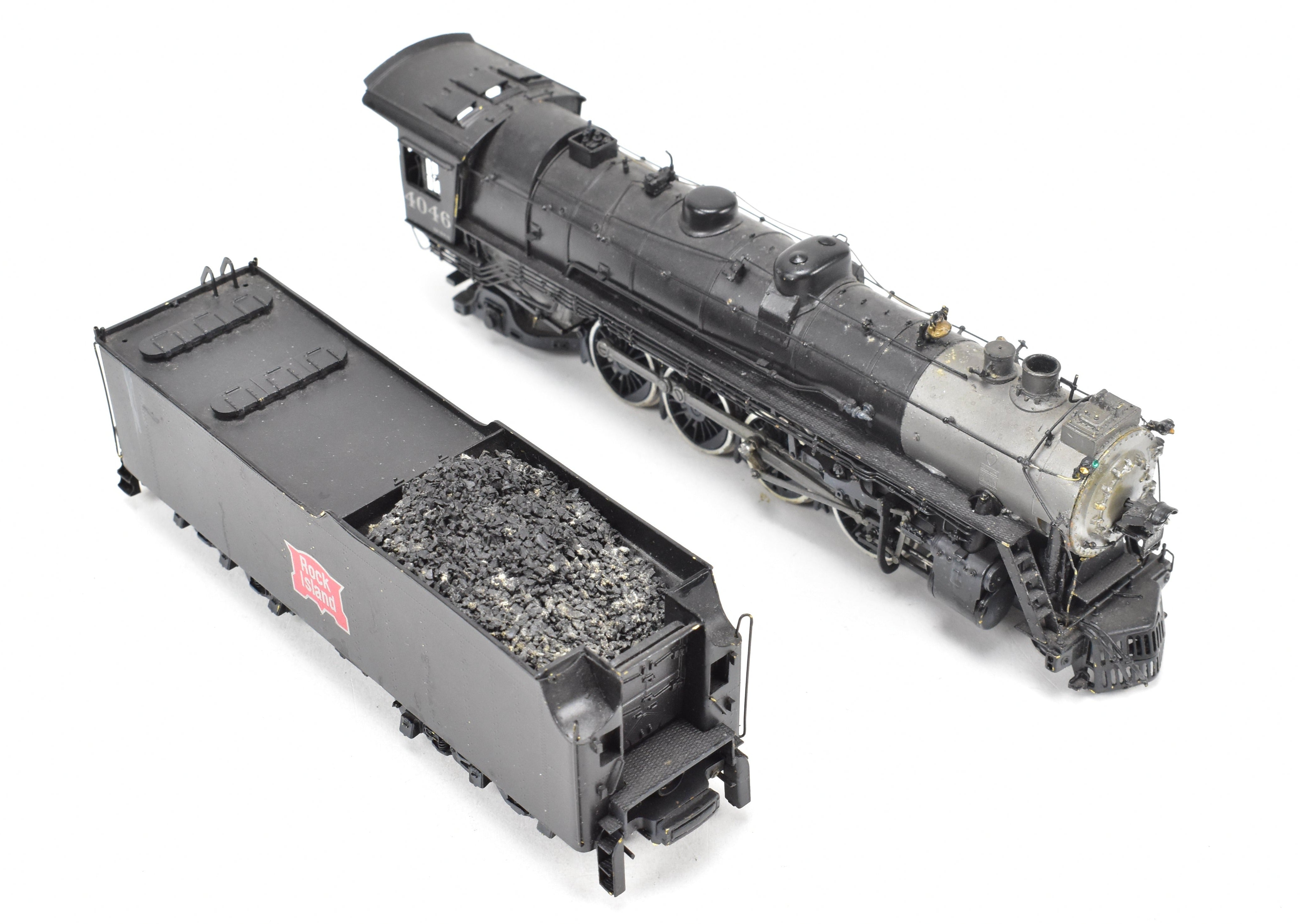 HO Scale Brass Hallmark CRI&P Rock Island M-50A 4-8-2 No. 4046 Model
