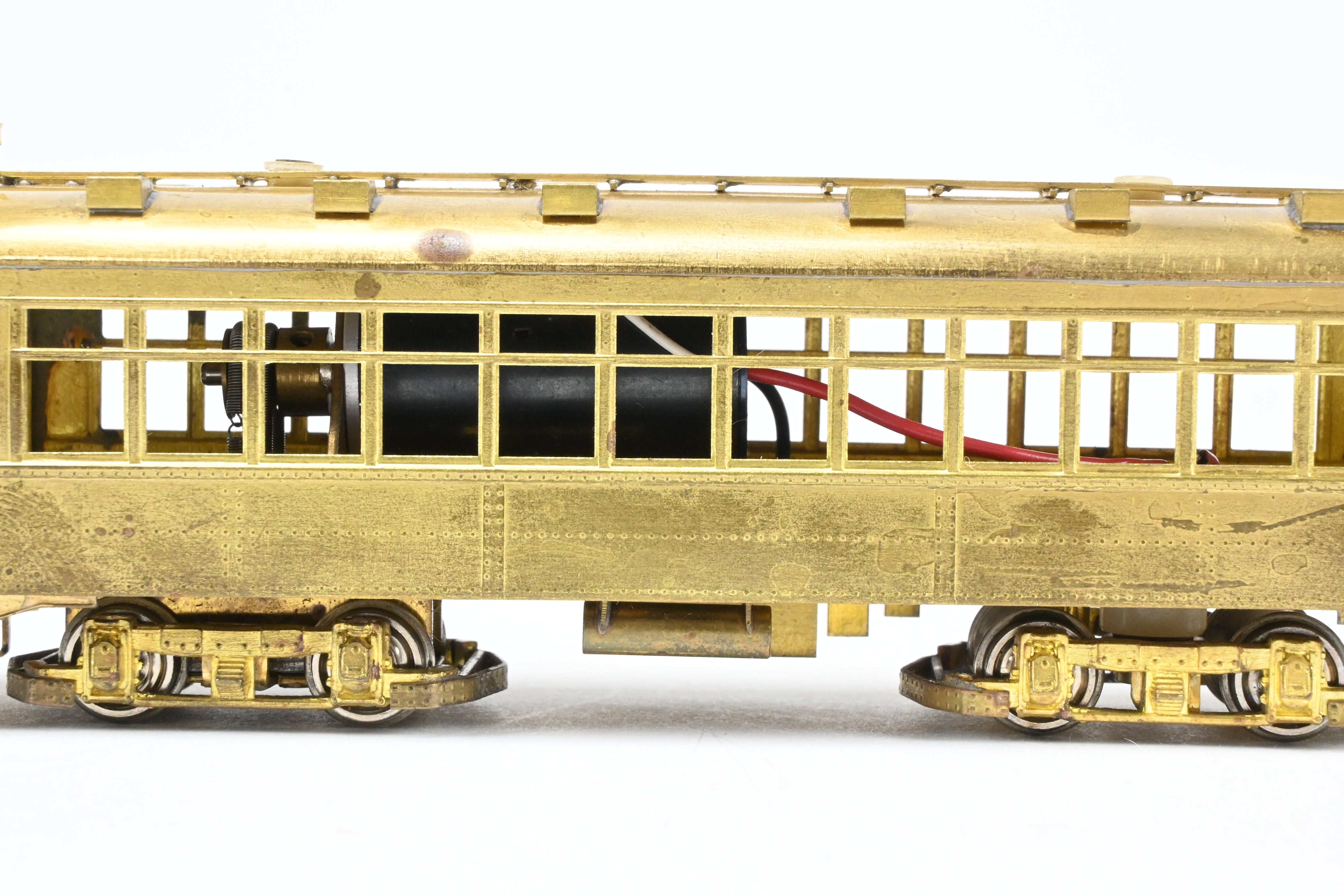 HO Scale Brass Fairfield 345-2 CSL Chicago Surface Lines Two-Man City Car