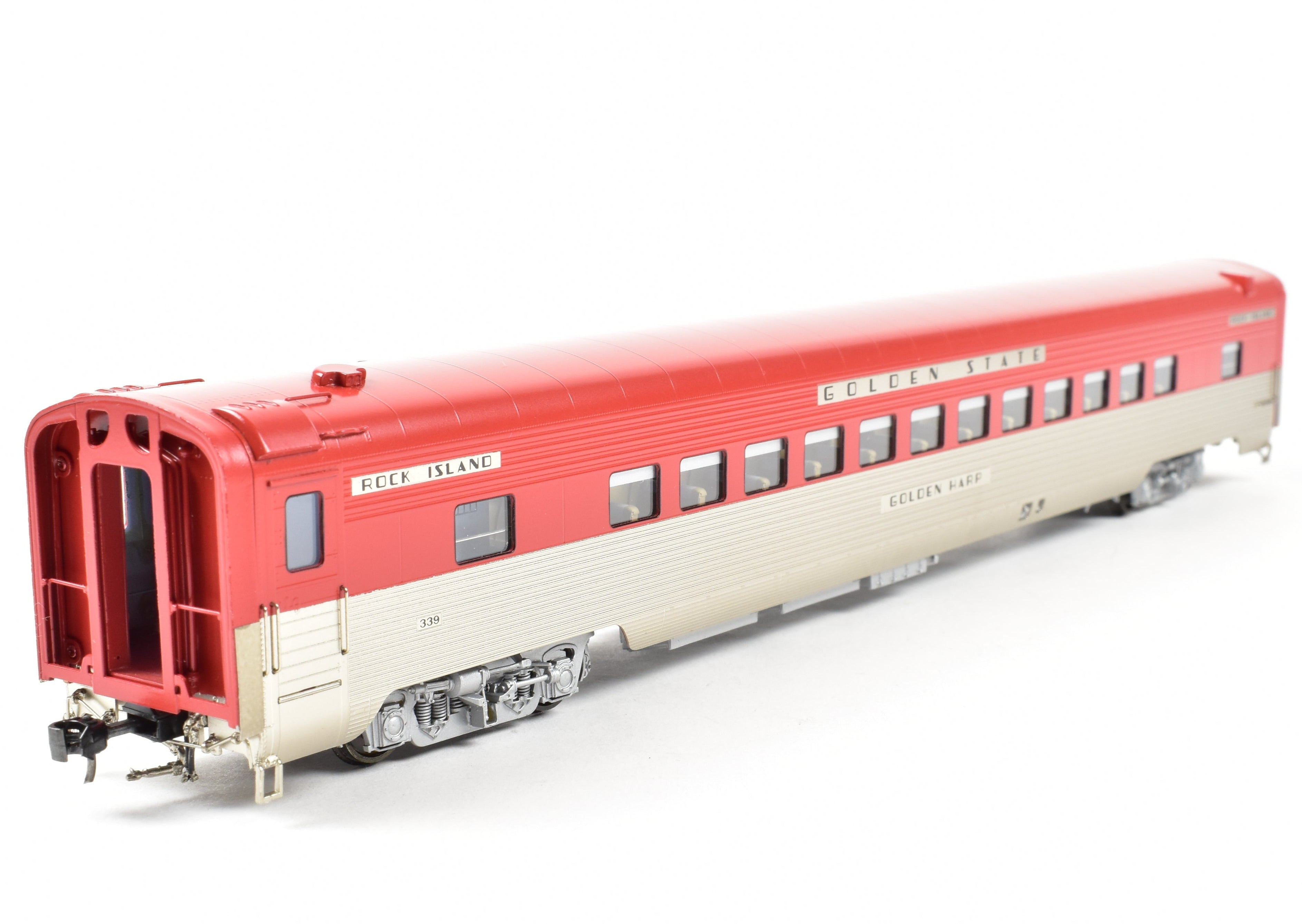 HO Brass 10-Car Passenger Set by Challenger Imports, Factory Painted